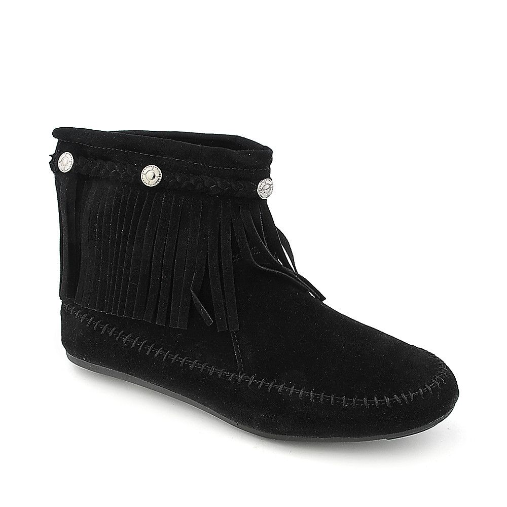 nature breeze fringe boots