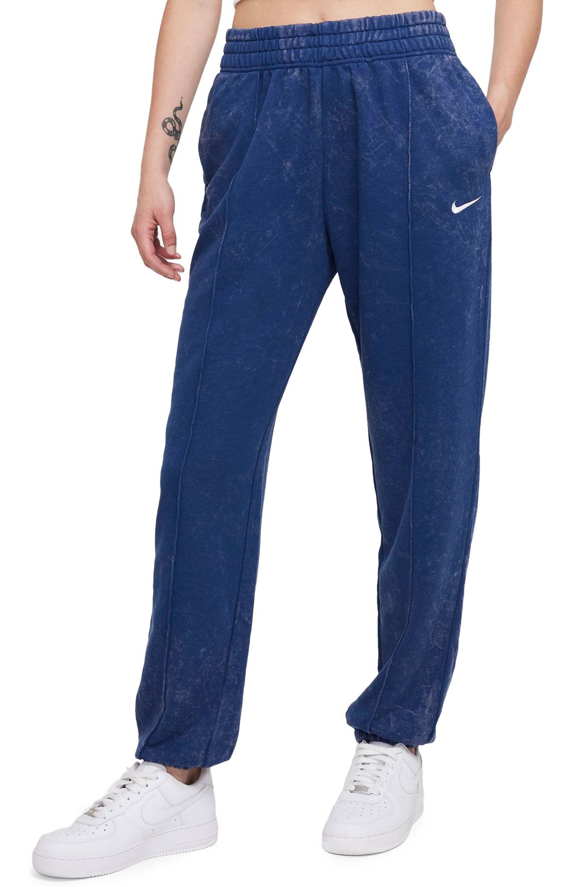 NIKE NSW Essentials Collection Washed Fleece Pants DD5630 410 - Shiekh
