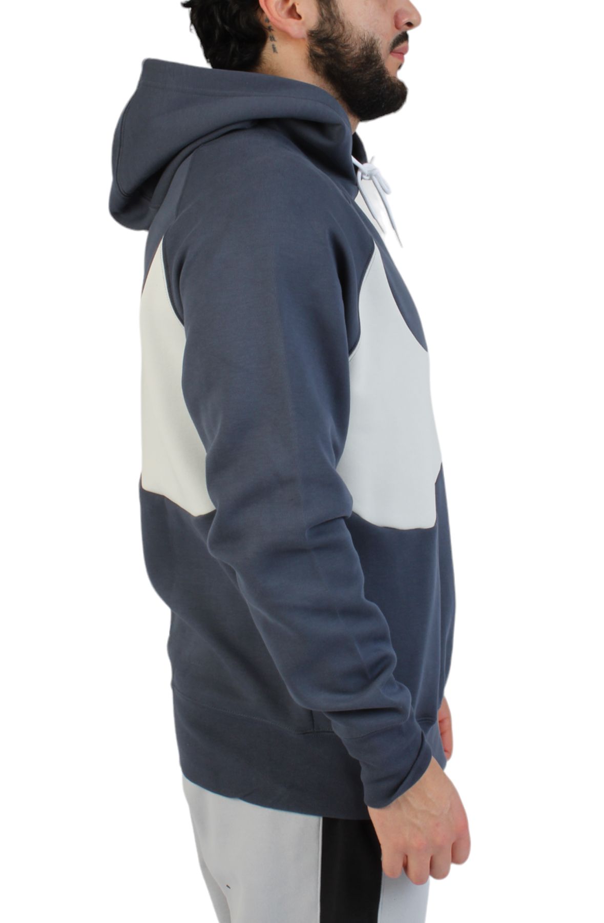 swoosh fleece hoodie