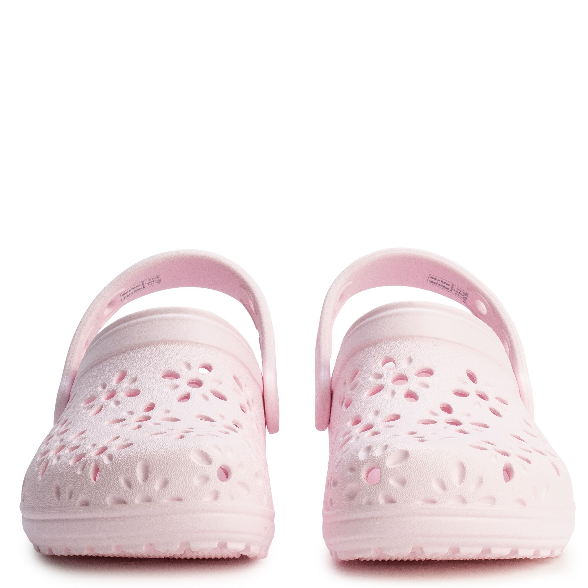 アクセサリー Milk CROCS Classic Floral Cut Out Clog 210943-6ZW - Shiekh
