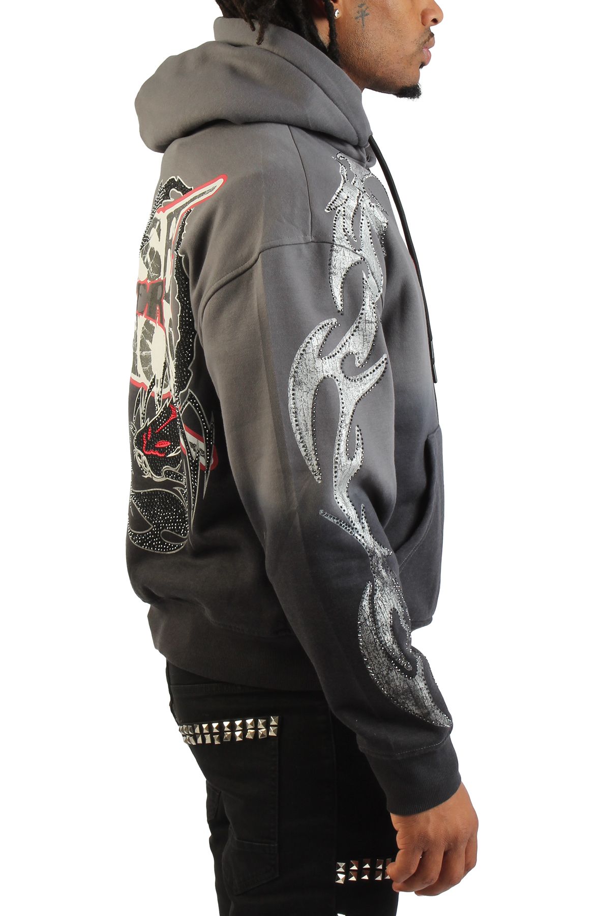 SMOKE RISE Stinger Hoodie FO26S429SK-CHA - Shiekh