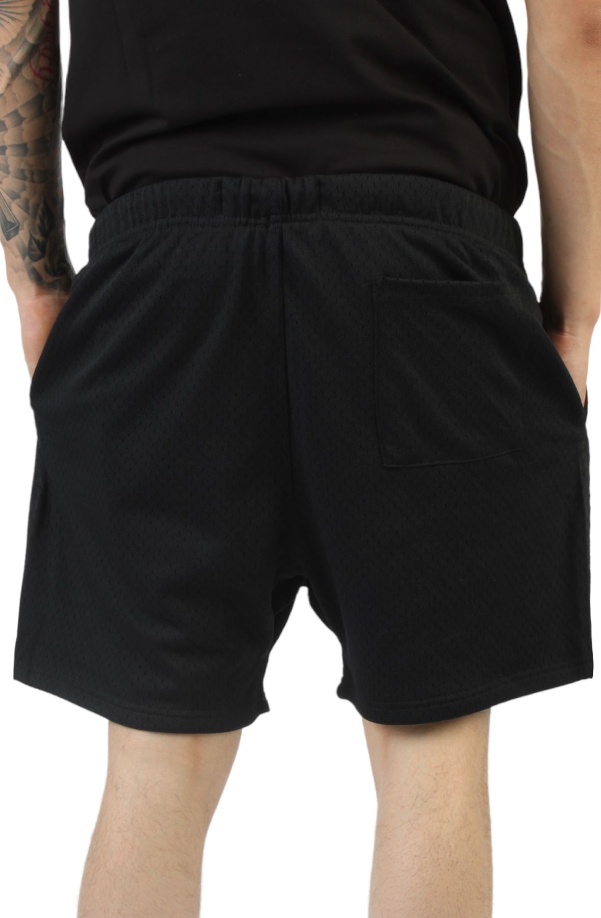 MAXIMA RUDE Mesh Shorts FA30018-BLK - Shiekh