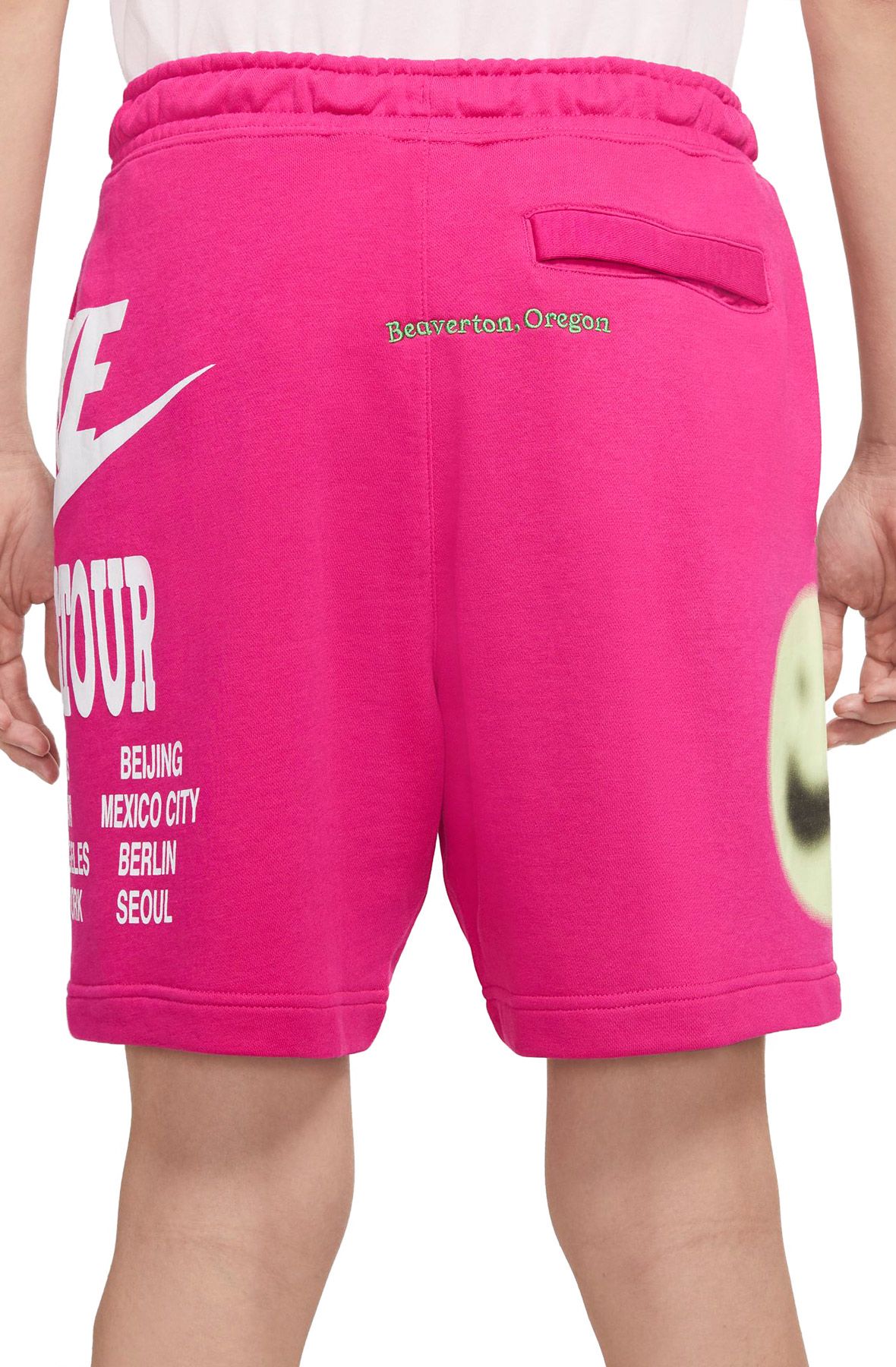 nike world tour shorts pink