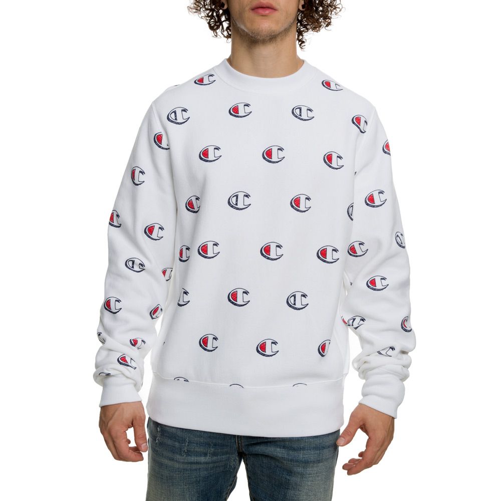 vans scribble crew sweatshirt