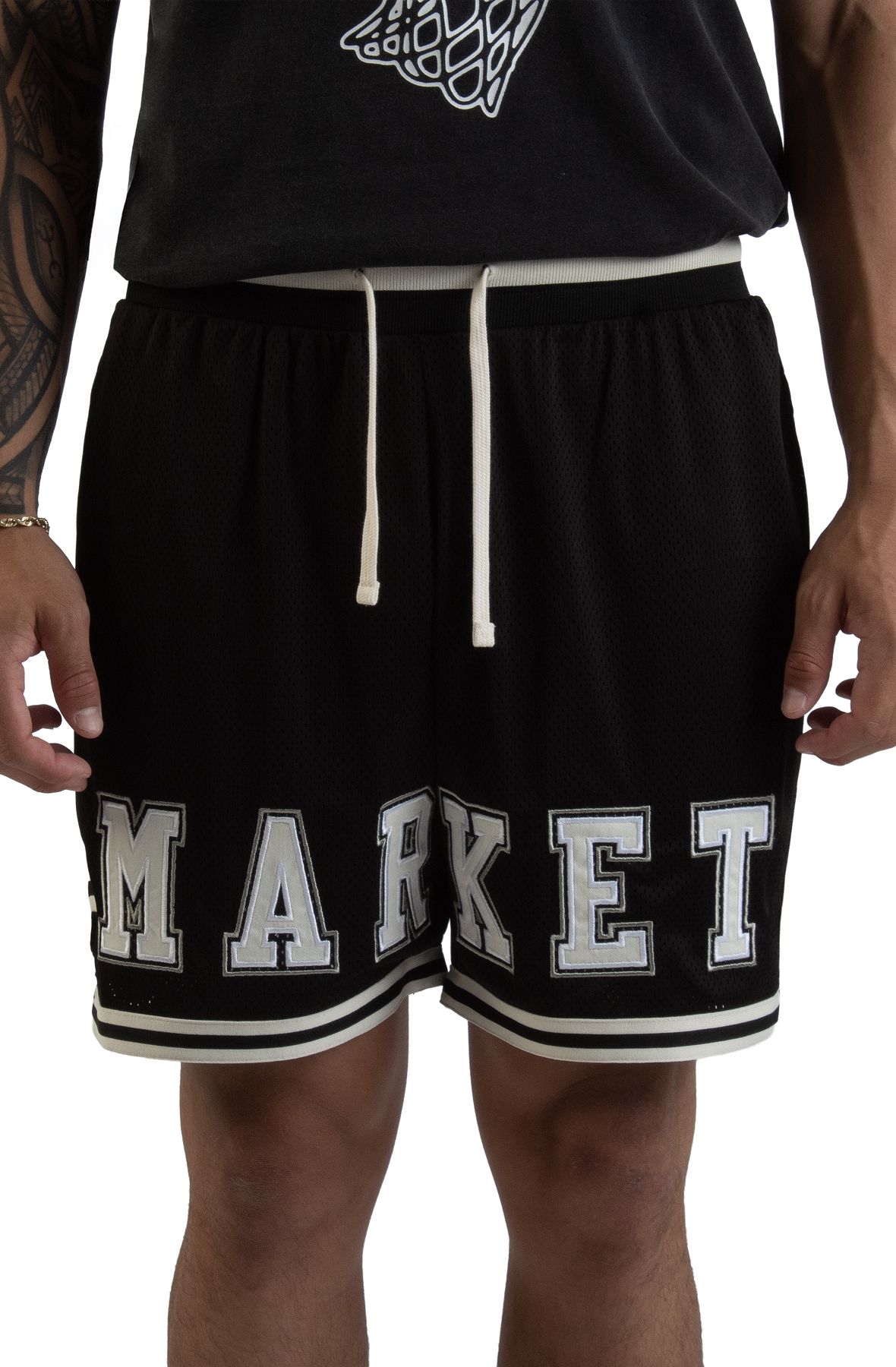 MARKET International Game Shorts MKT25Q2-KB0052BLK - Shiekh