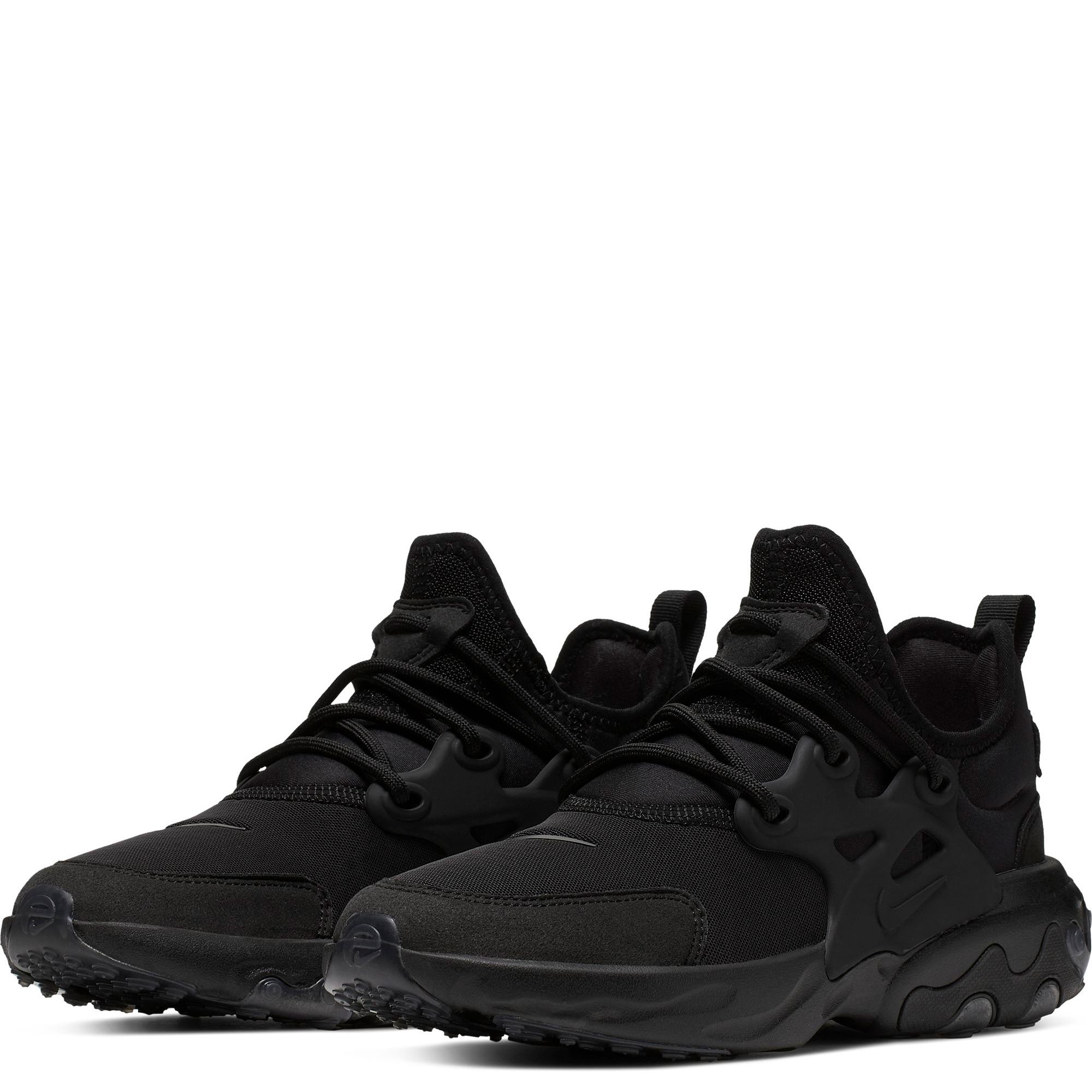 nike react presto black gum