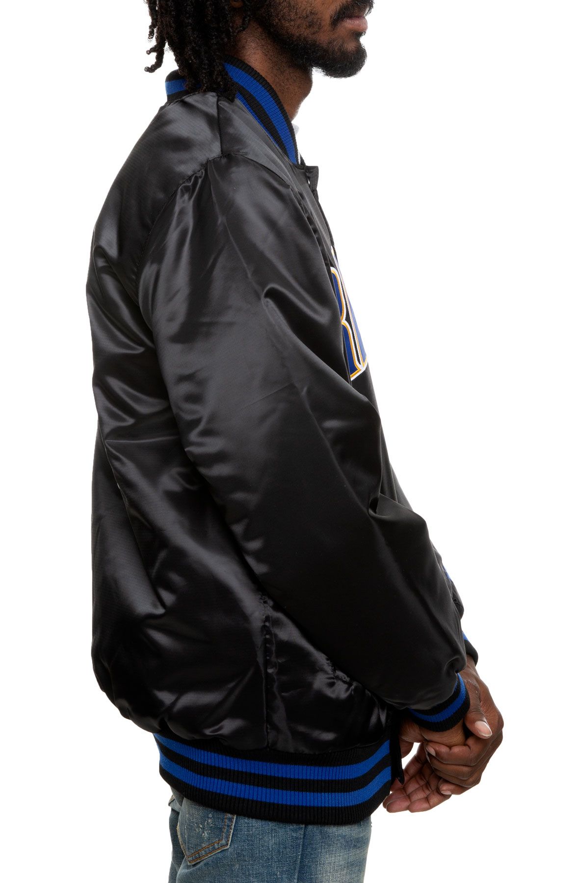 Satin Bomber Starter Los Angeles Rams Jacket - Jackets Expert