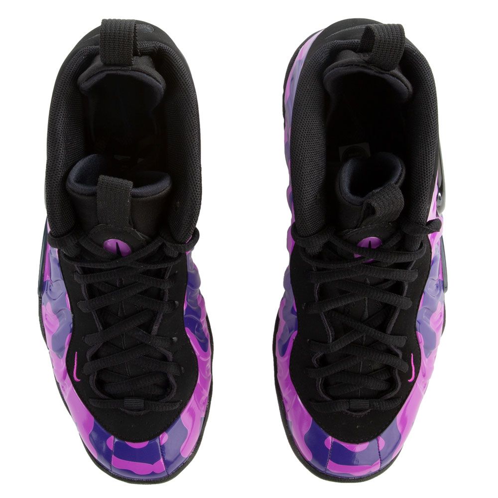 Nike Men Air Foamposite Pro (Black / Court Purple-Hyper Violet)