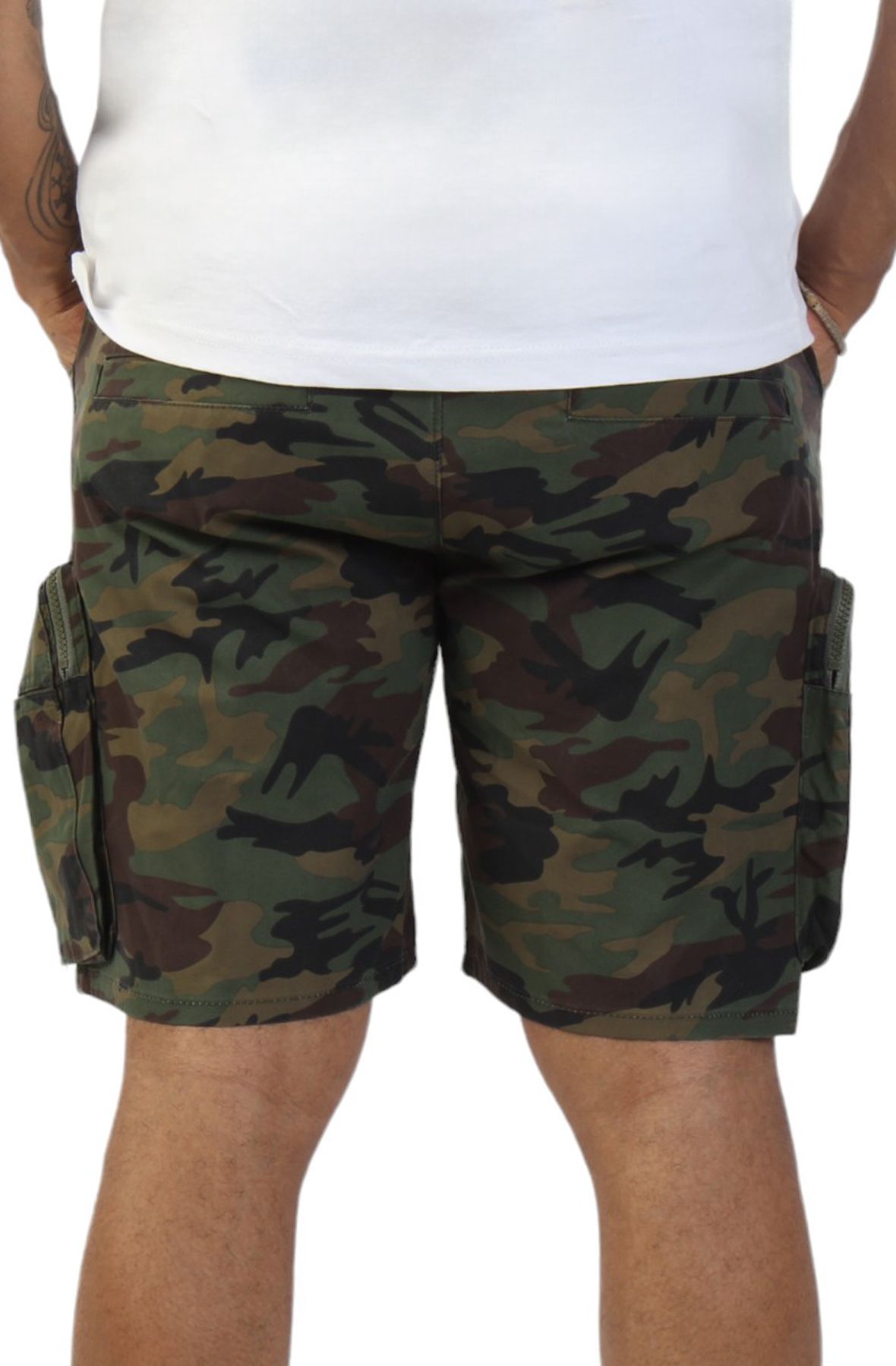 HIGH CALIBER Brampton Utility Cargo Shorts C13425S-CAMO - Shiekh