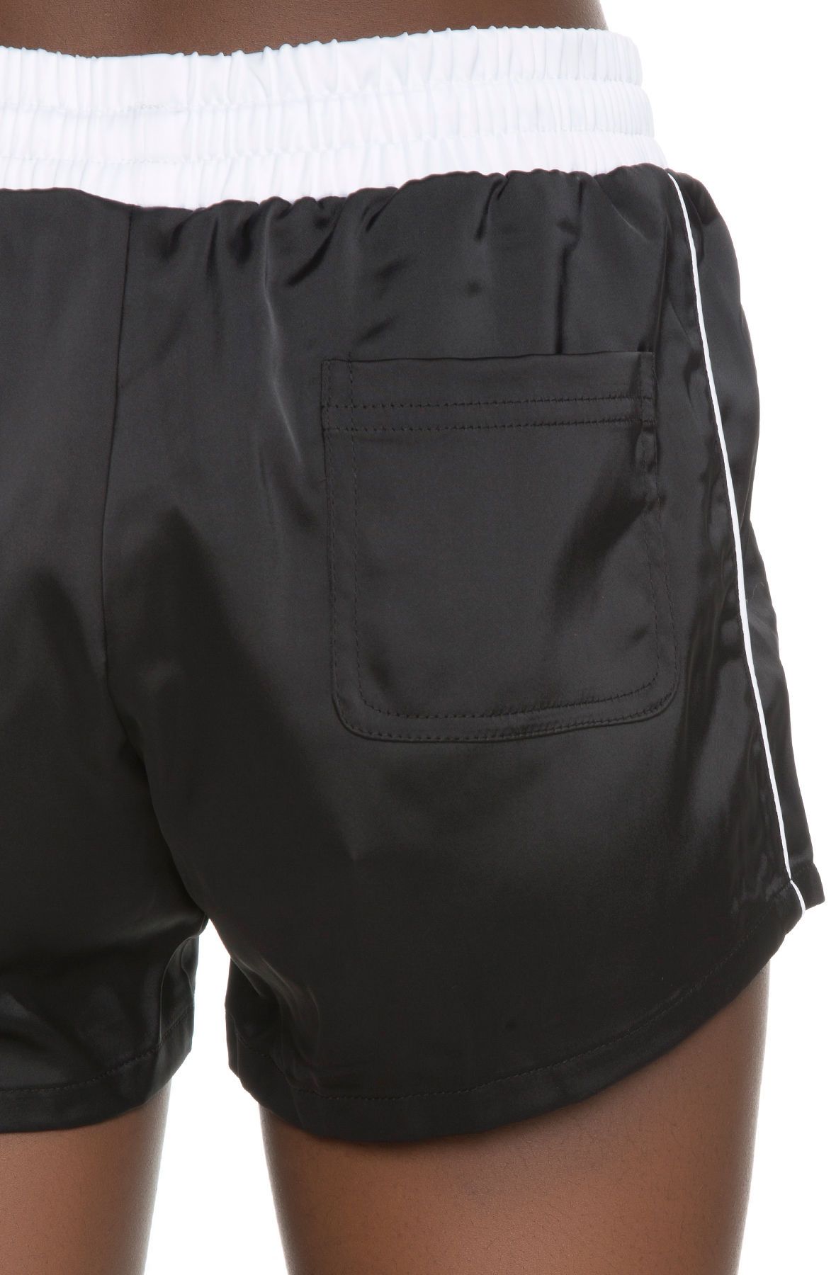 piped sweat shorts