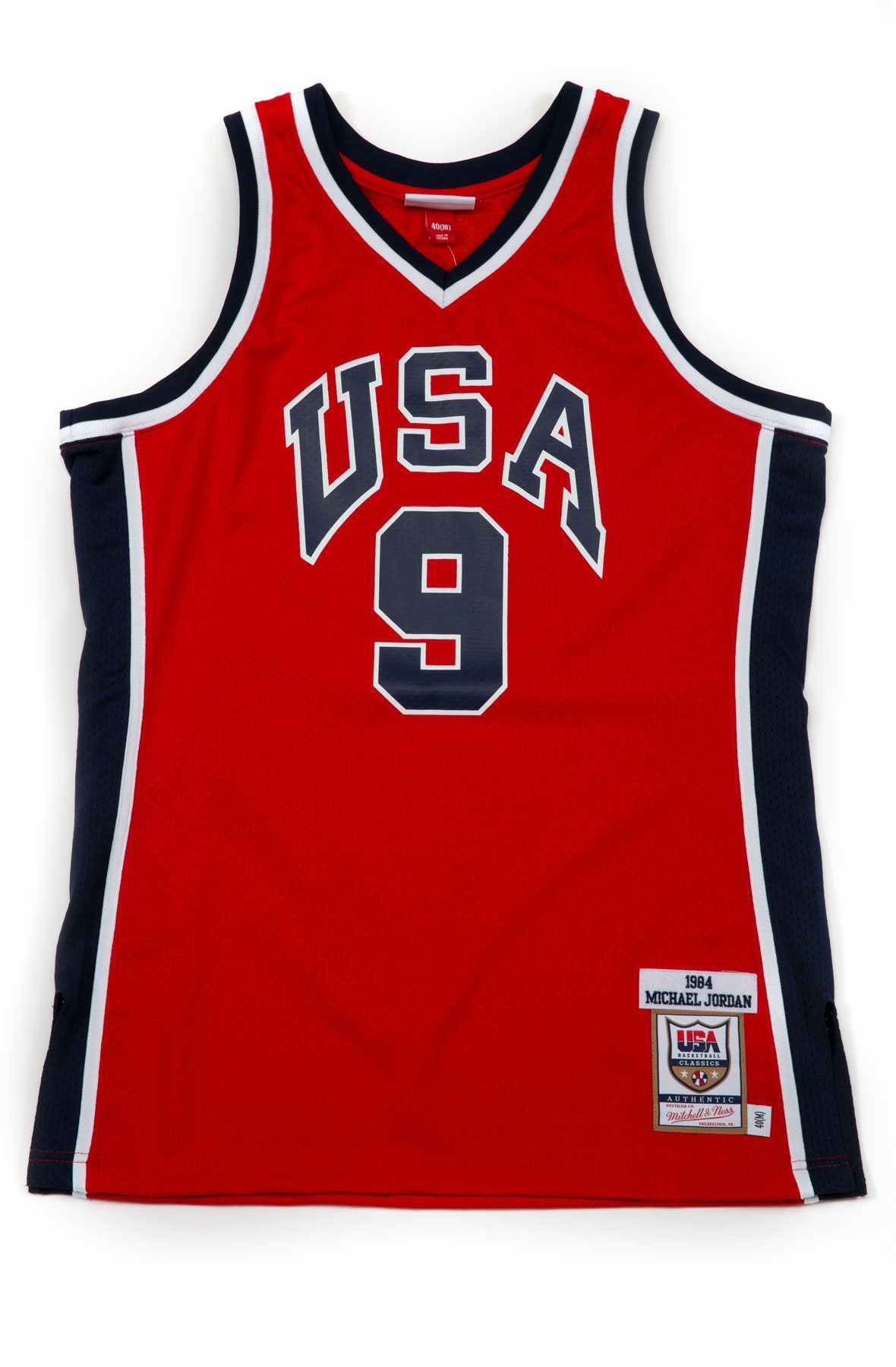 MITCHELL AND NESS Michael Jordan 1984 Team USA Authentic Jersey ...