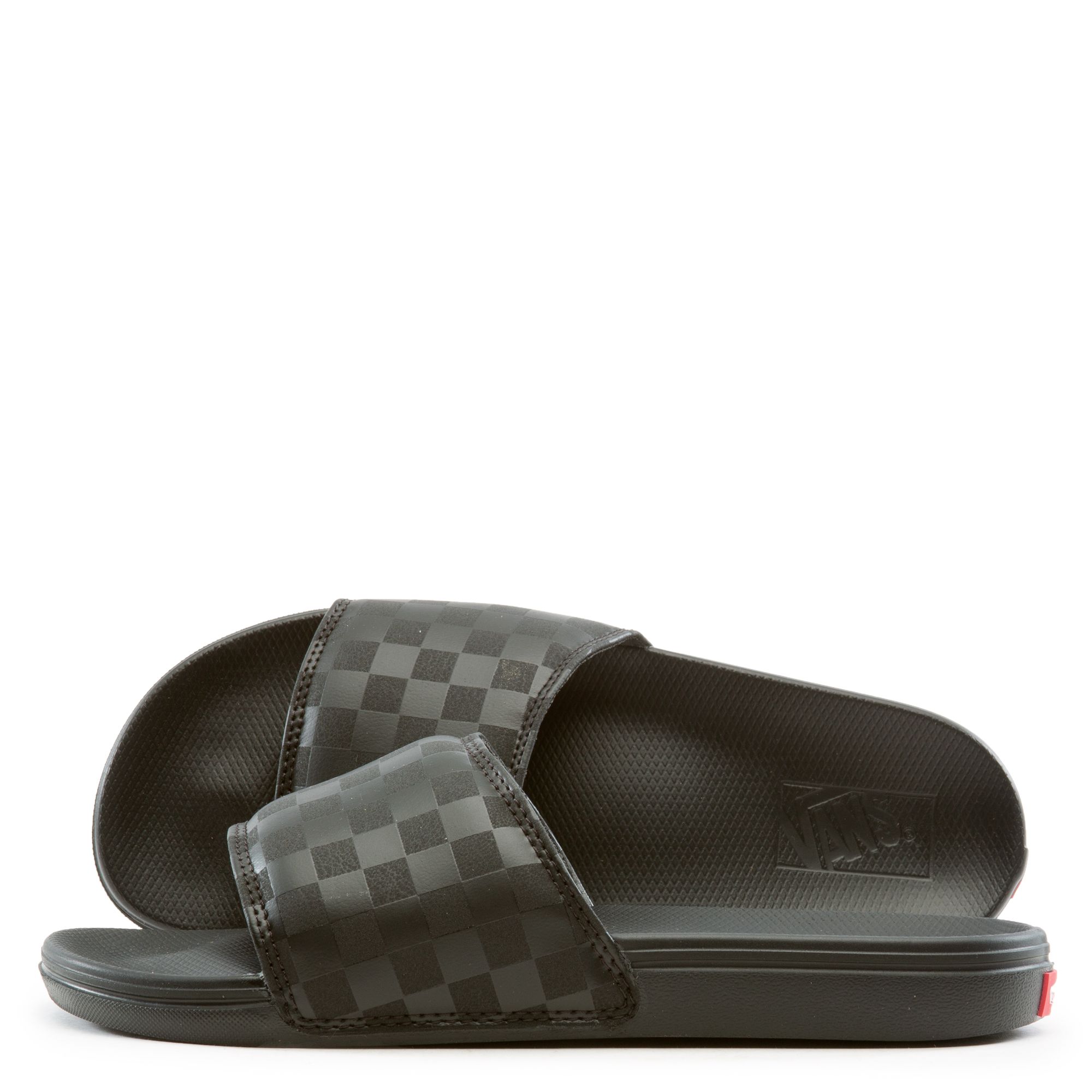 Louis Vuitton Rubber Slide Sandal In White/Blue Monogram - Praise