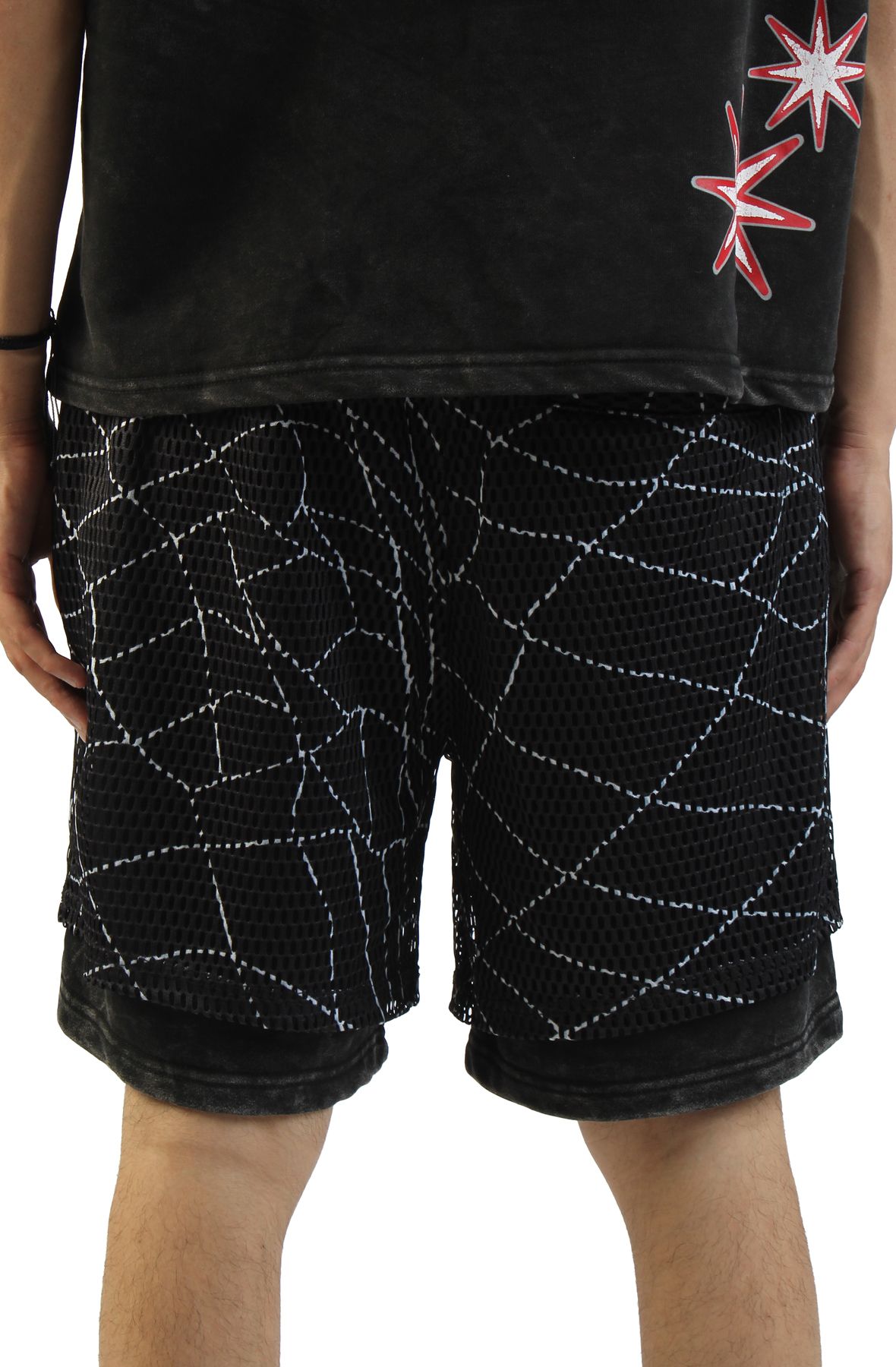 SMOKE RISE Ascend Spiderweb Shorts FS26S455 - Shiekh