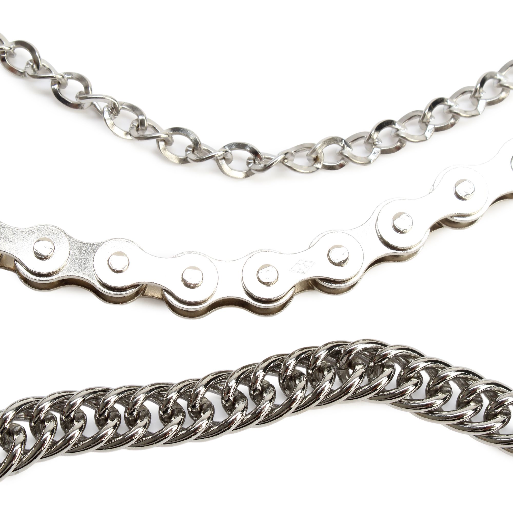 KLOUD 9 Skull Triple Wallet Chain C25502 - Shiekh