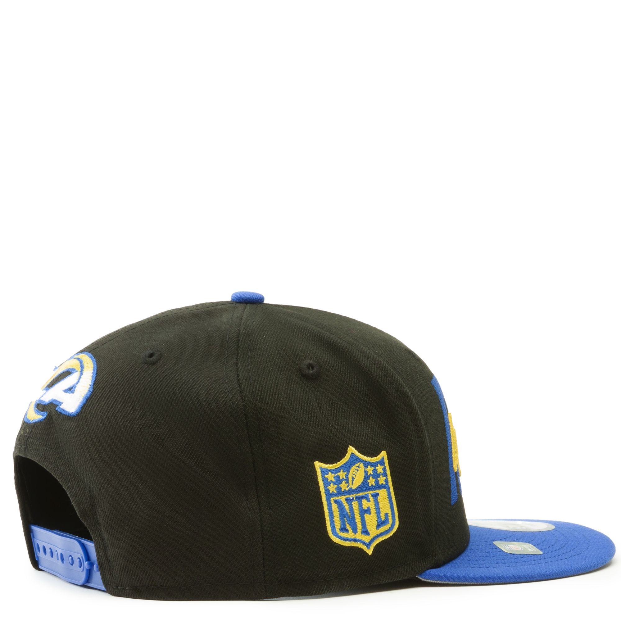 Mitchell & Ness Nfl Los Angeles Rams Diamond Logo Snapback Cap in Blue