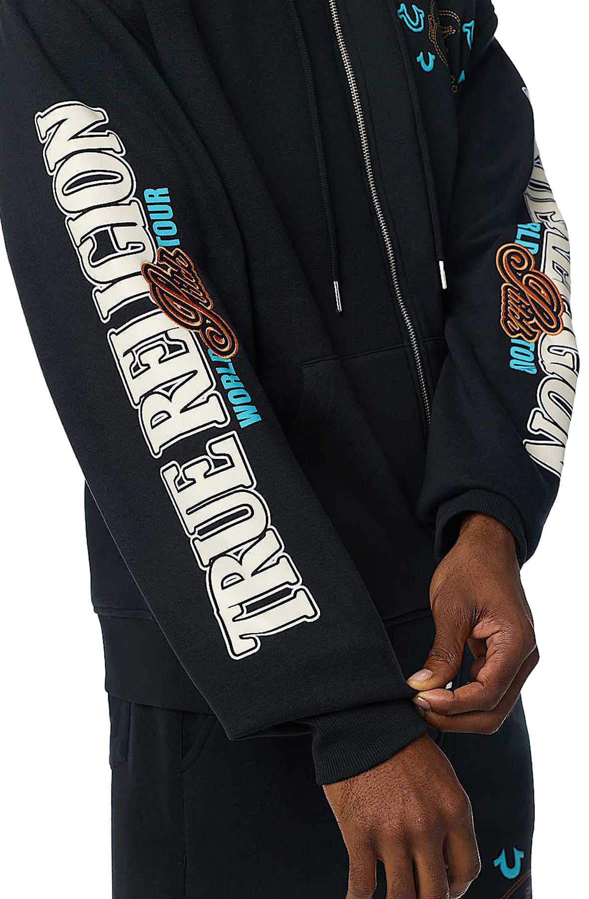 TRUE RELIGION Southwest Zip Hoodie 110683-1001 - Shiekh