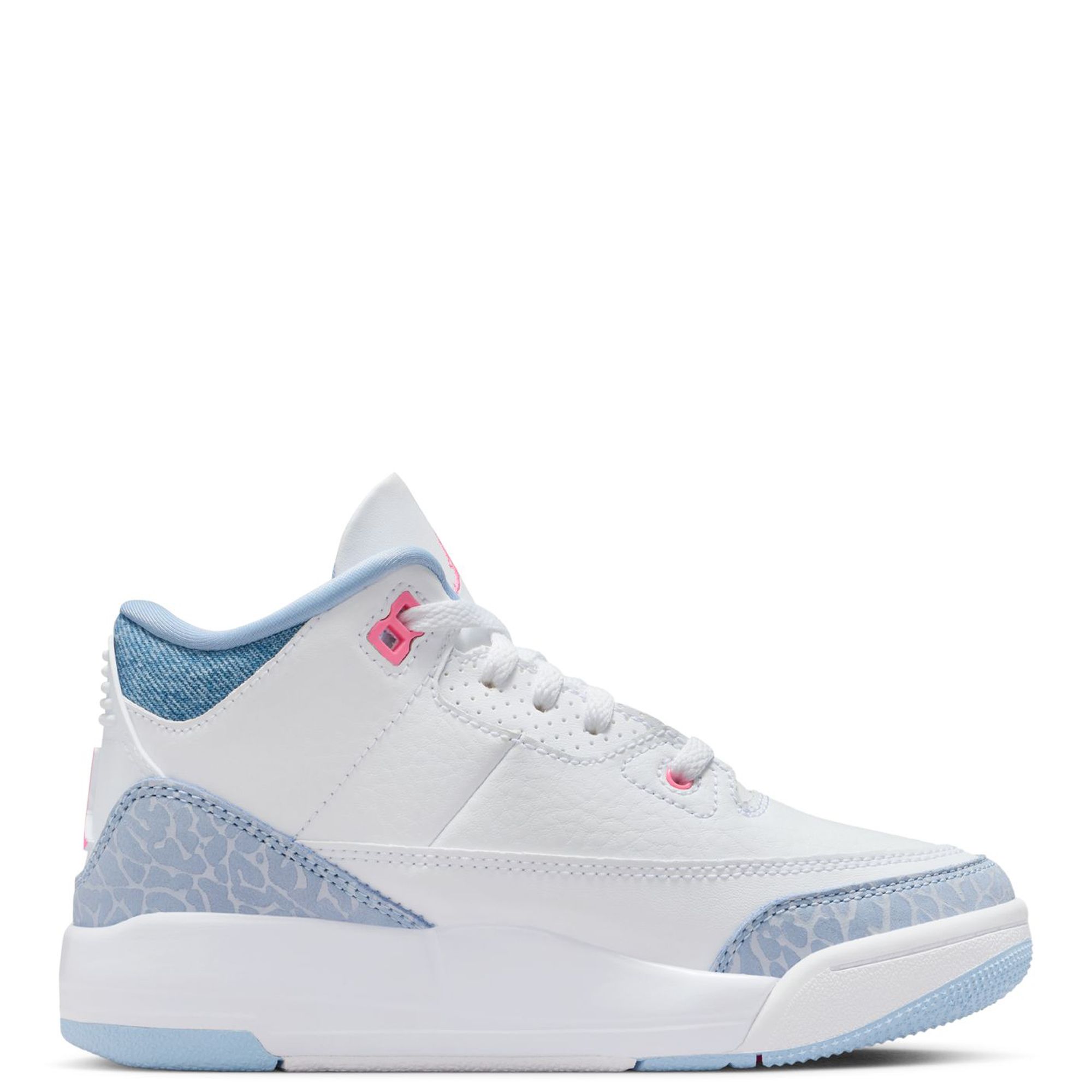 jordan 3 white blue multi
