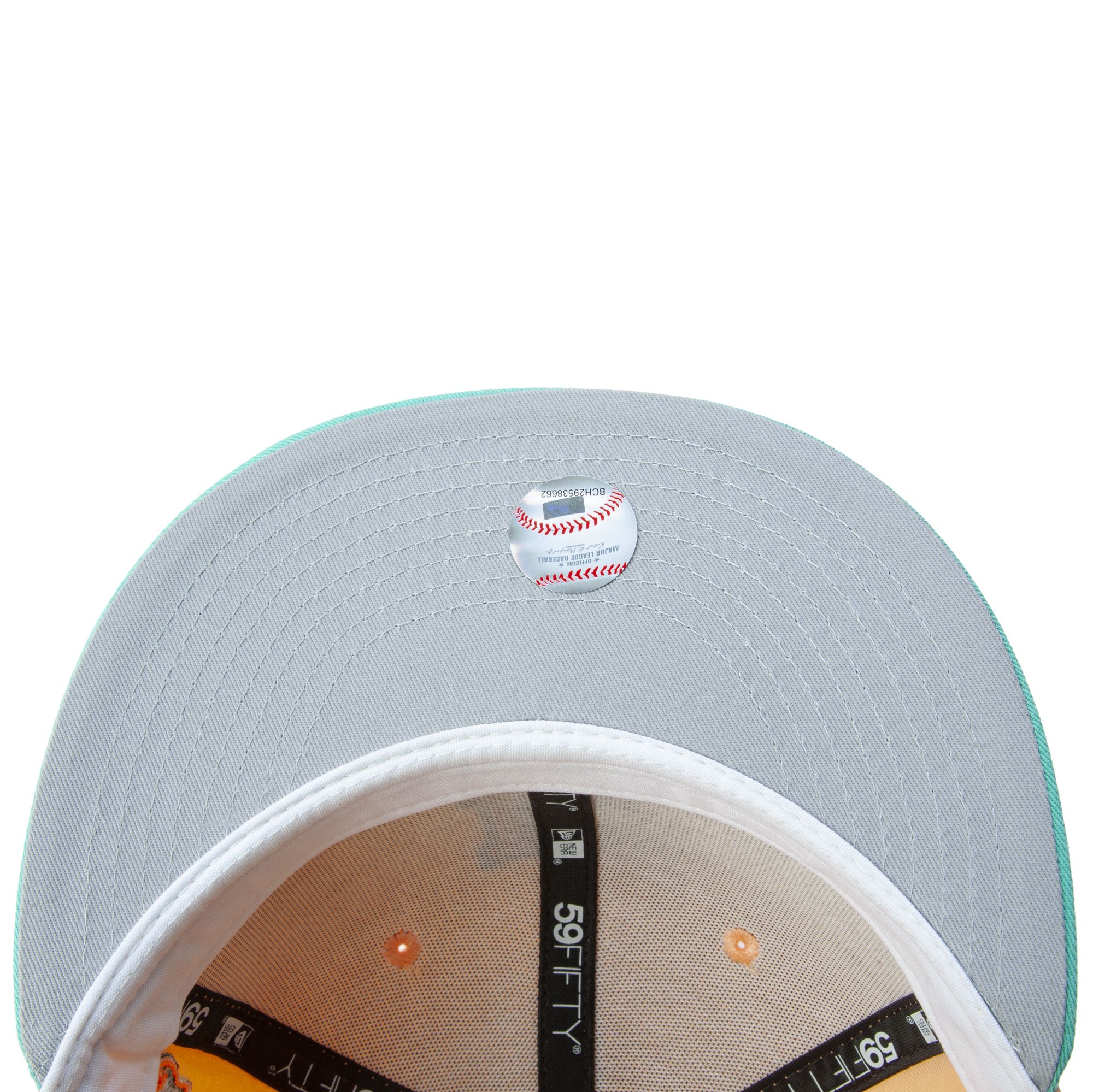 Men's Los Angeles Dodgers New Era Mint 1999 MLB All-Star Game Peach  Undervisor 59FIFTY Fitted Hat
