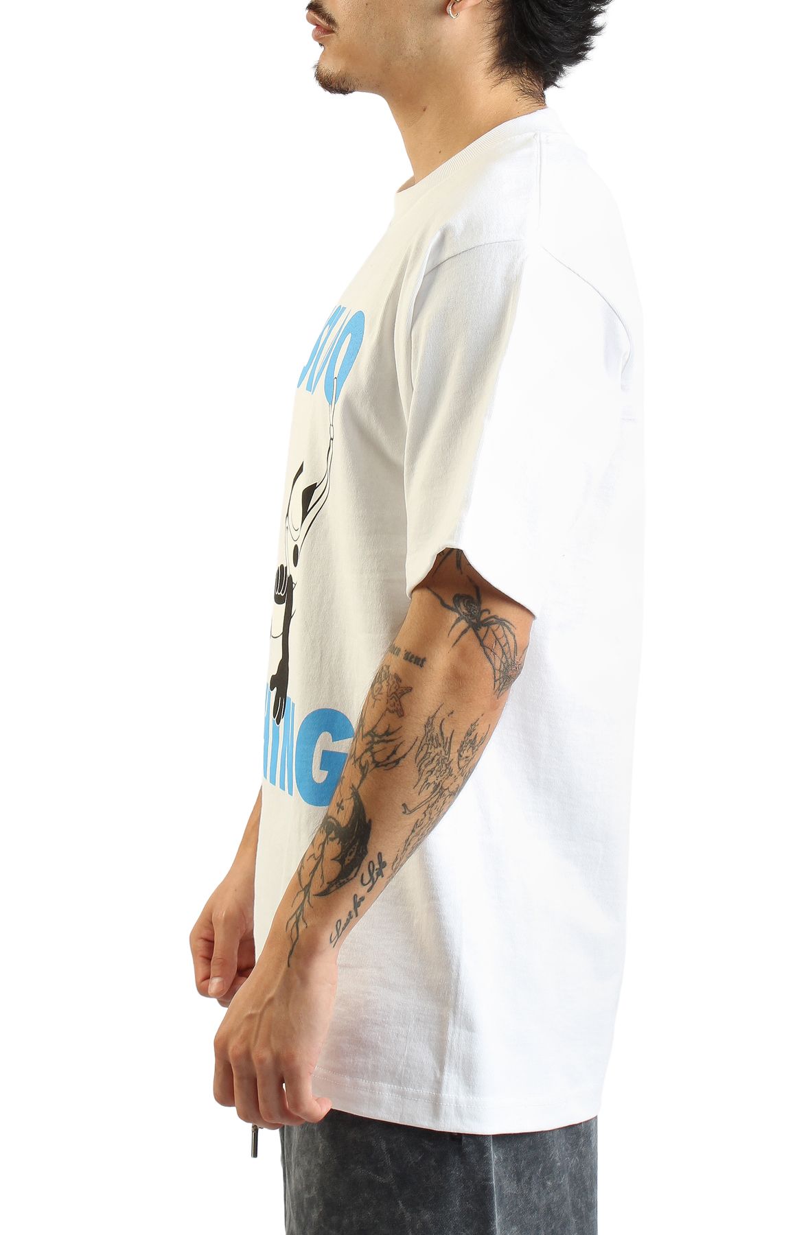 MARKET Felix The Cat Do Nothing T-Shirt MKT25FW-SS0557WHT - Shiekh
