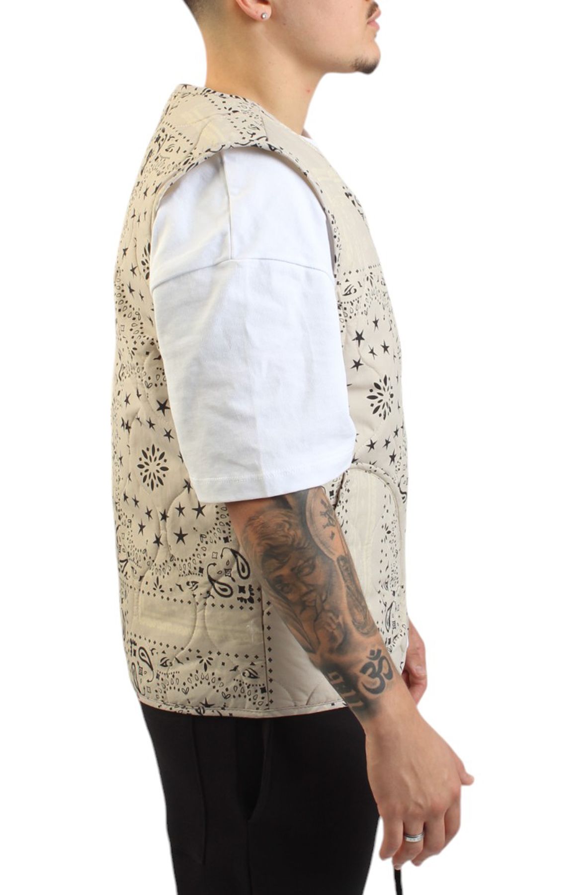 FBRK Victor Padded Vest 942-511OAT - Shiekh FBRK Victor Padded Vest 942-511OAT - Shiekh