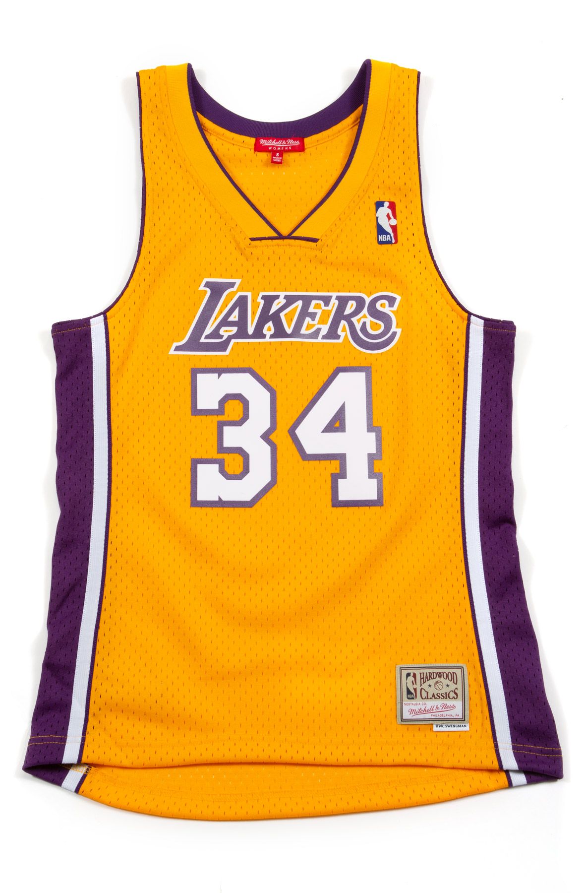 MITCHELL AND NESS Shaquille O'Neal Los Angeles Lakers Swingman Jersey  NNBJEL18120-LALLTGD99SON - Shiekh