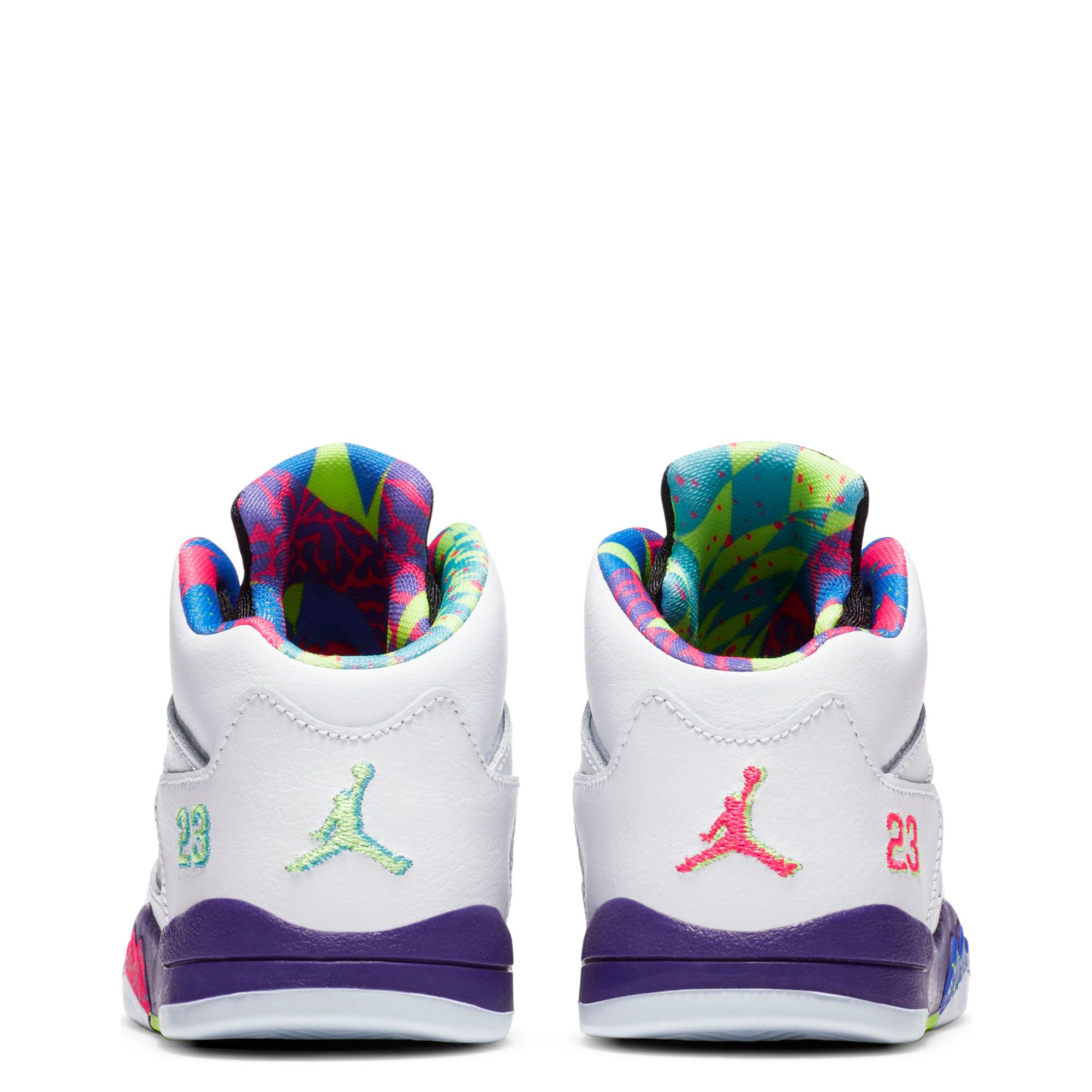 JORDAN BRAND JORDAN 5 RETRO (TD) WHITE/DARK CONCORD-BLACK