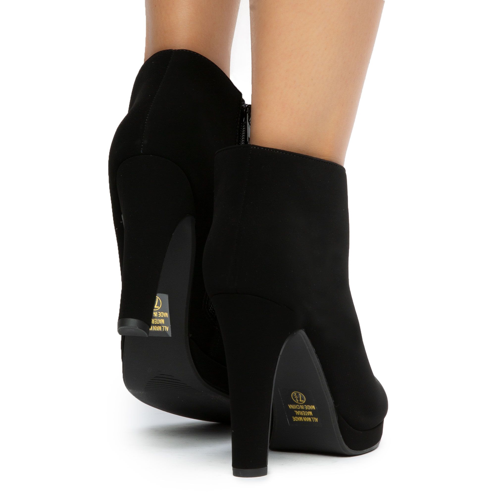 FORTUNE DYNAMICS Violin-S High Heel Ankle Booties FD VIOLIN