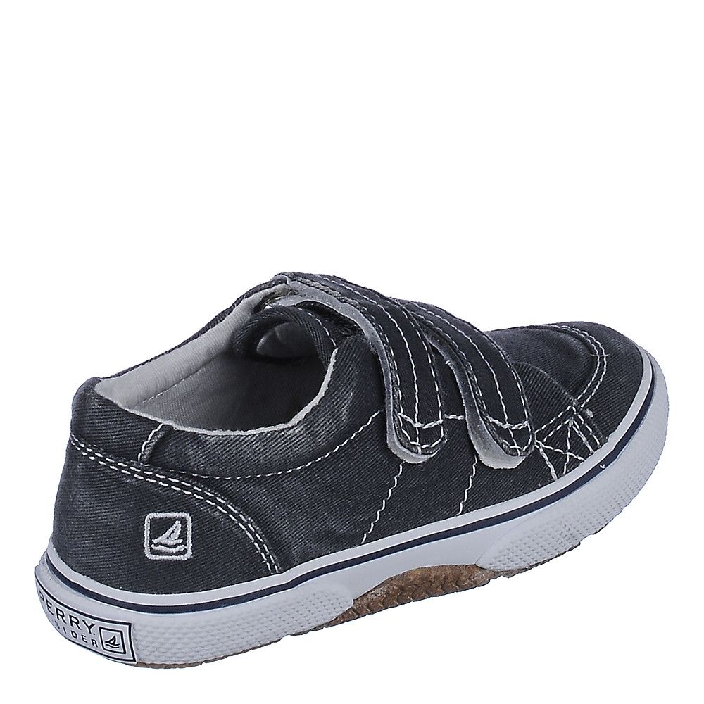 Sperry halyard hook & loop boat shoe top