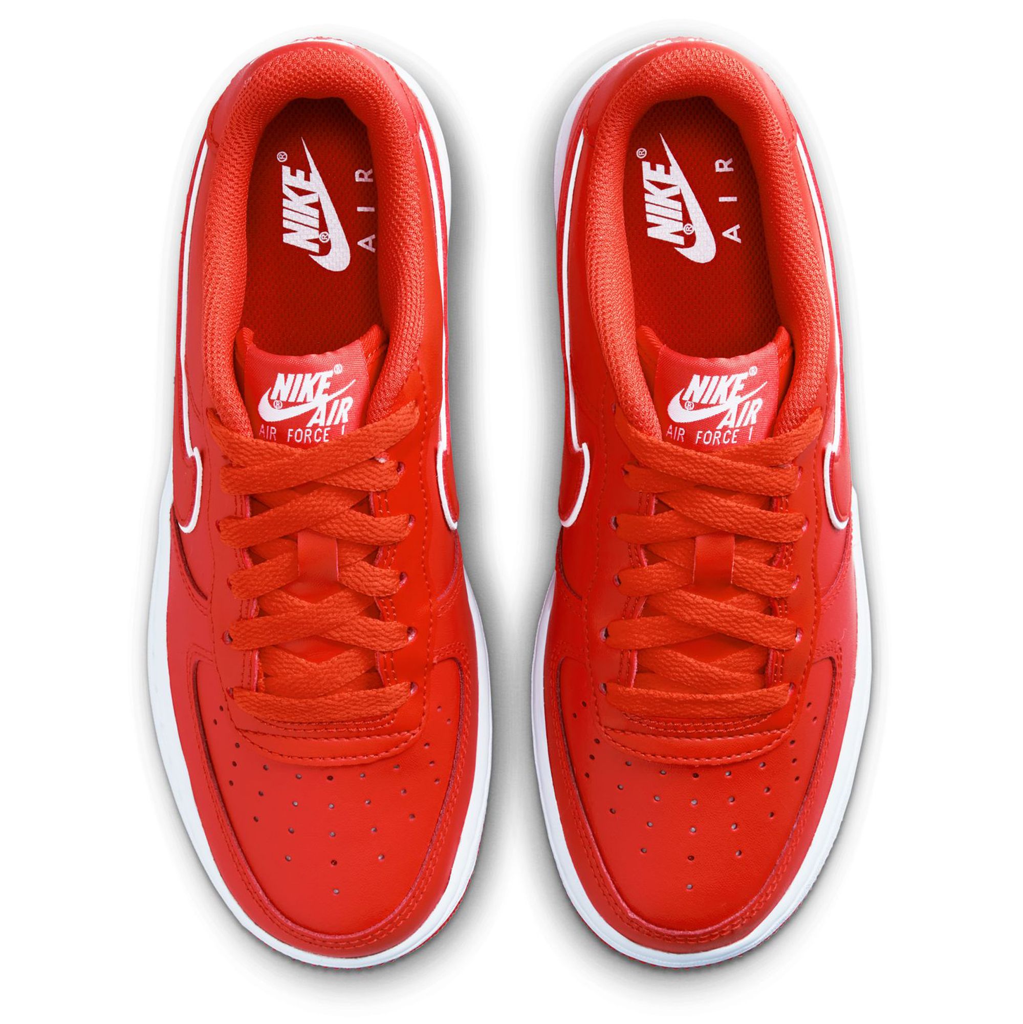 Nike Air Force 1 '07 Shoes 'White/Picante Red' 11.5