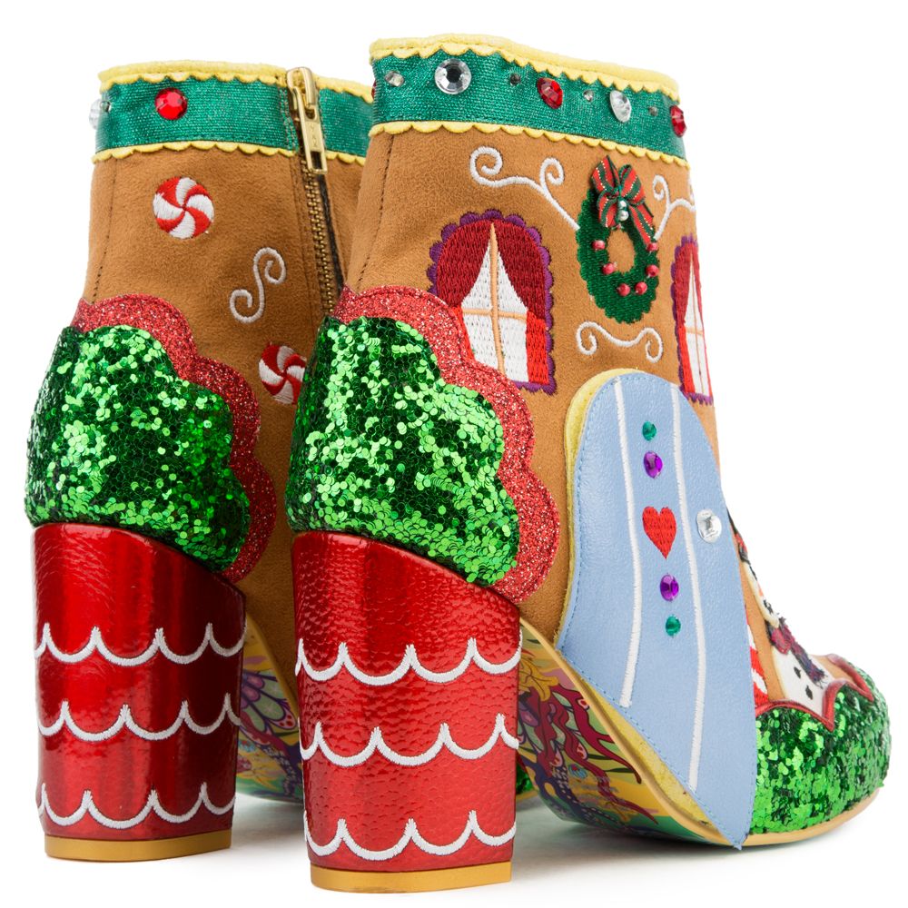 Irregular choice gingerbread boots outlet