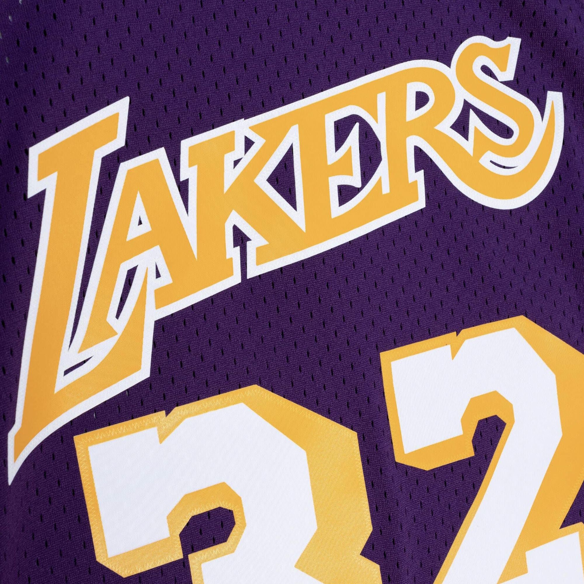 MITCHELL AND NESS Magic Johnson Los Angeles Lakers 1984 Swingman Jersey ...