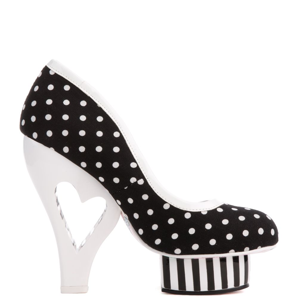 black platform heels for women