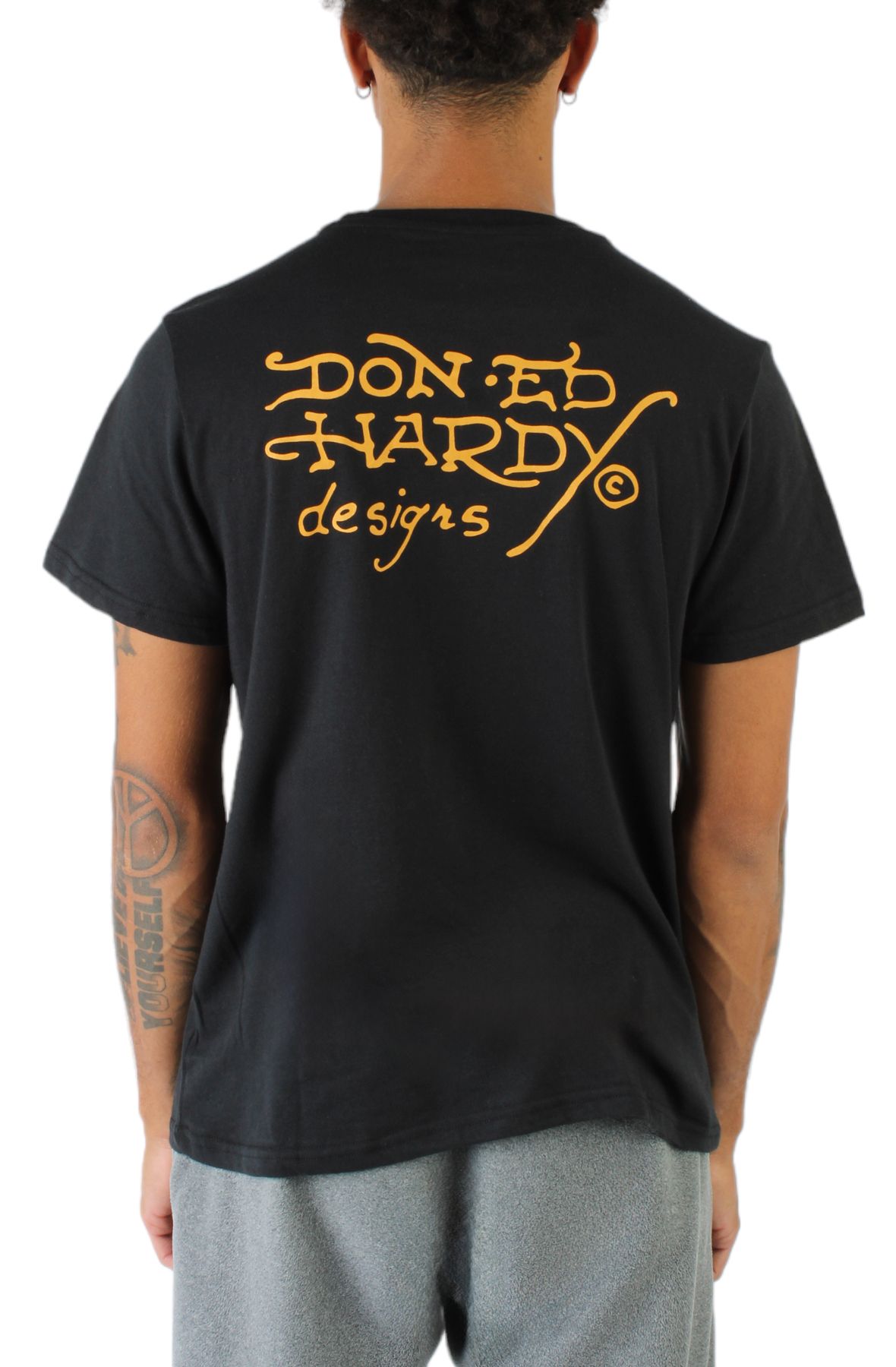 ED HARDY Skull Rhinestone T-Shirt EHMD1100-96RS - Shiekh