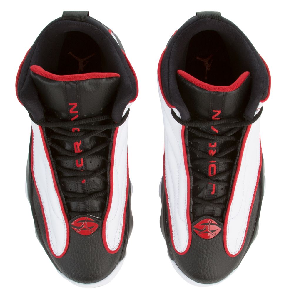 Jordan pro strong varsity red best sale