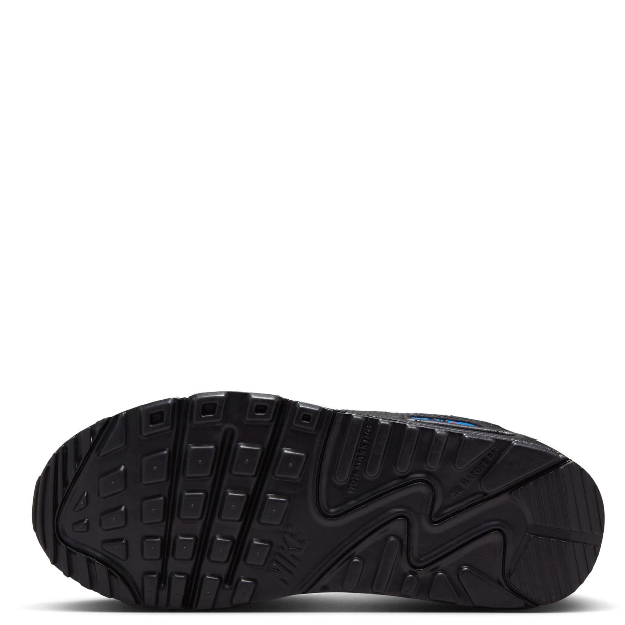 Air max 9 top blue black and white