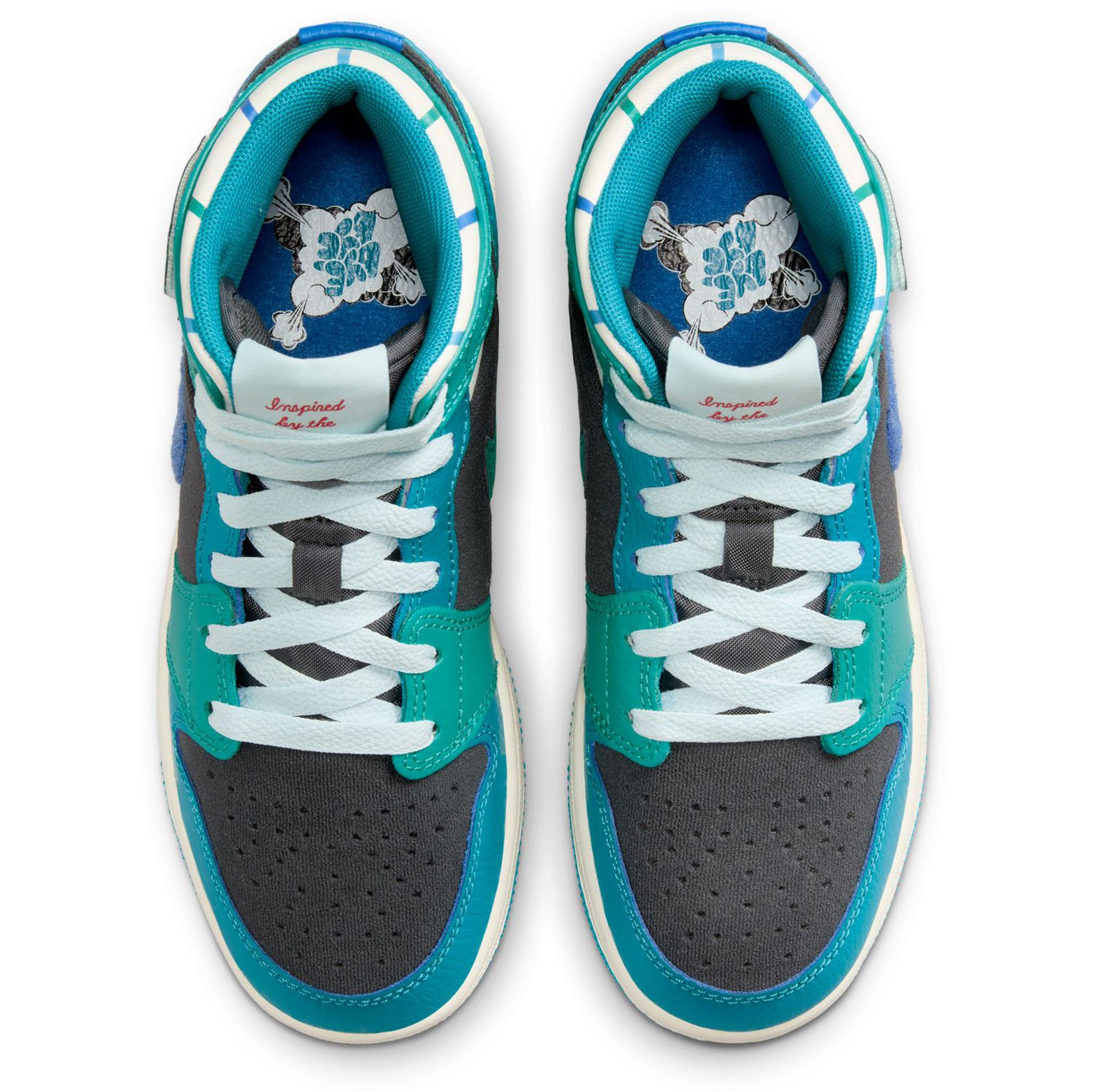 Air jordan 1 turbo green grade school best sale