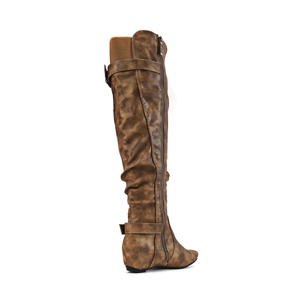 Shiekh Women's Knee-High Boot Amar-14XX Nude