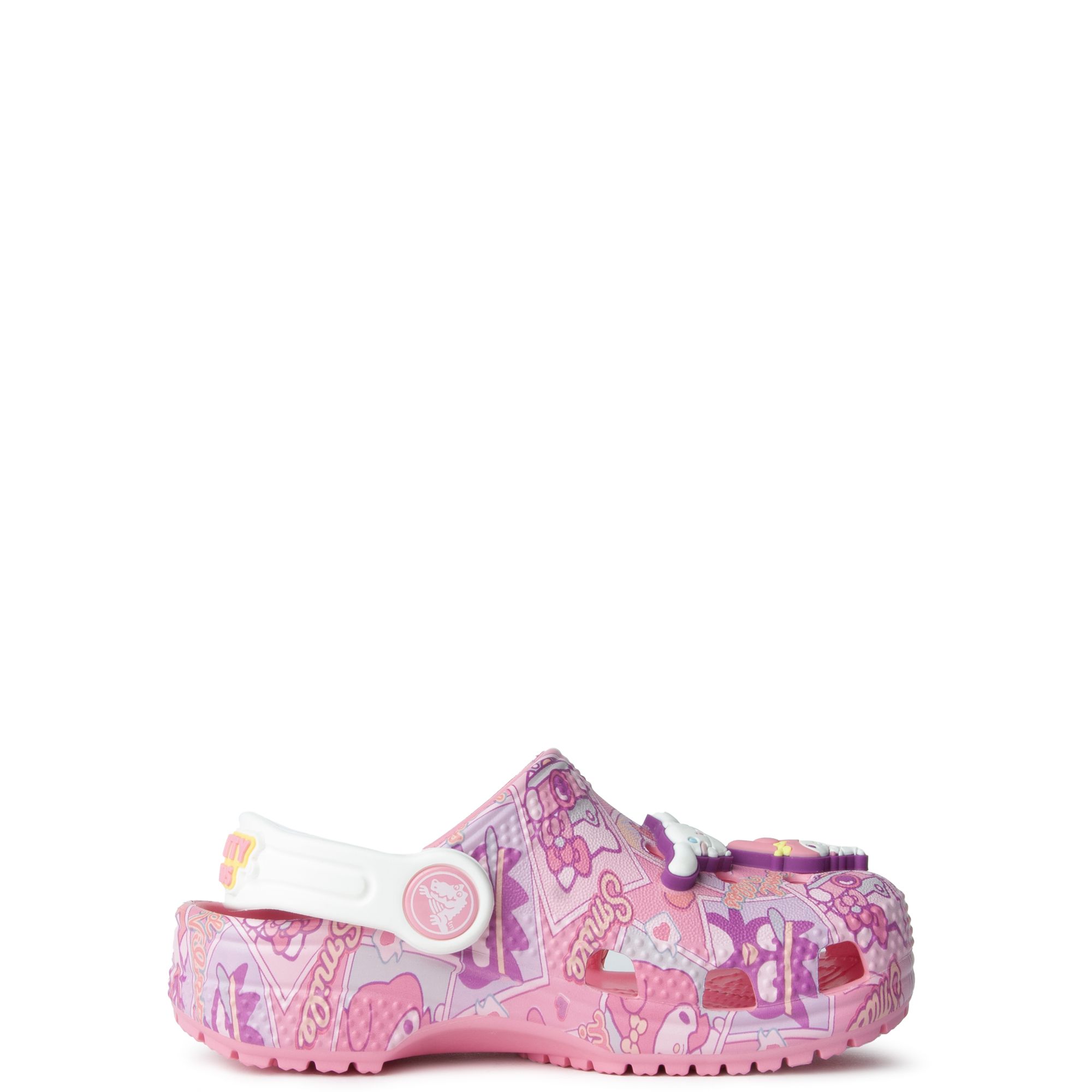 Pink Hello Kitty Glitter Crocs BNWT sz sold 6/7 toddler