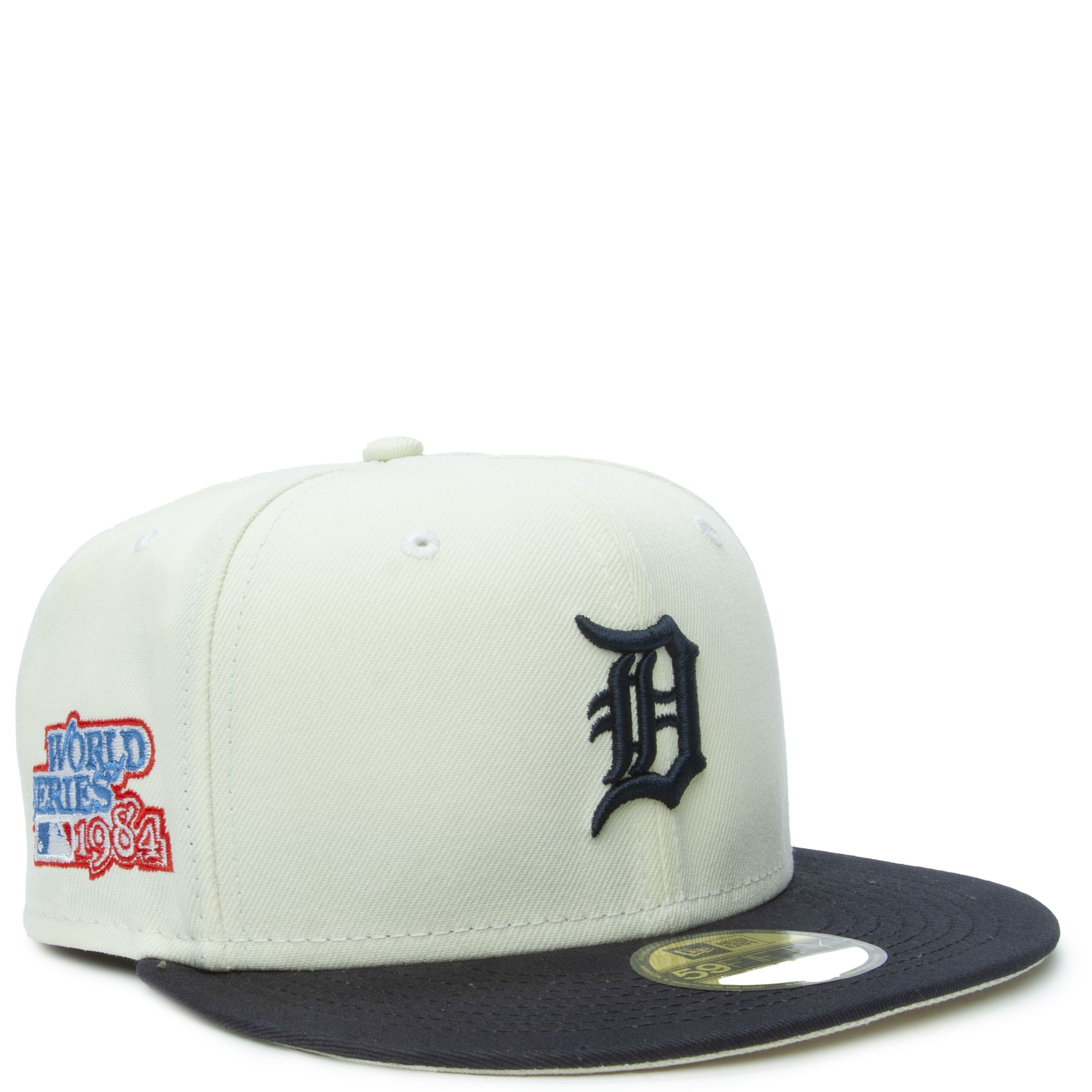 Detroit Tigers Chrome Royal New Era 59FIFTY Fitted Hat 7 1/8