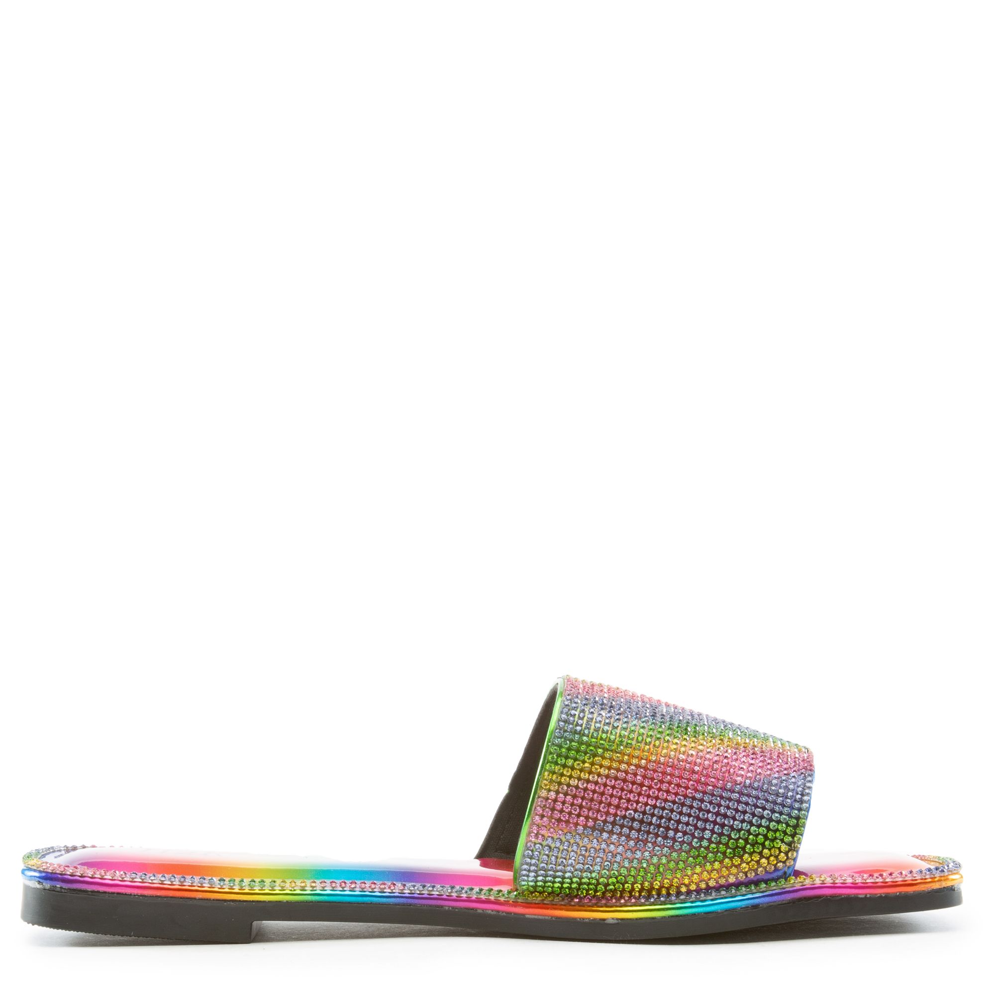 H2K TRADING Summer Rhinestone Sandals SUMMER-RAINB - Shiekh