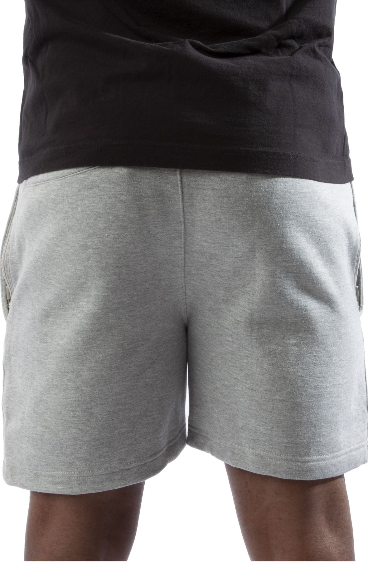 ESSENTIALS FLEECE SHORTS SHKSHORT001-GREY