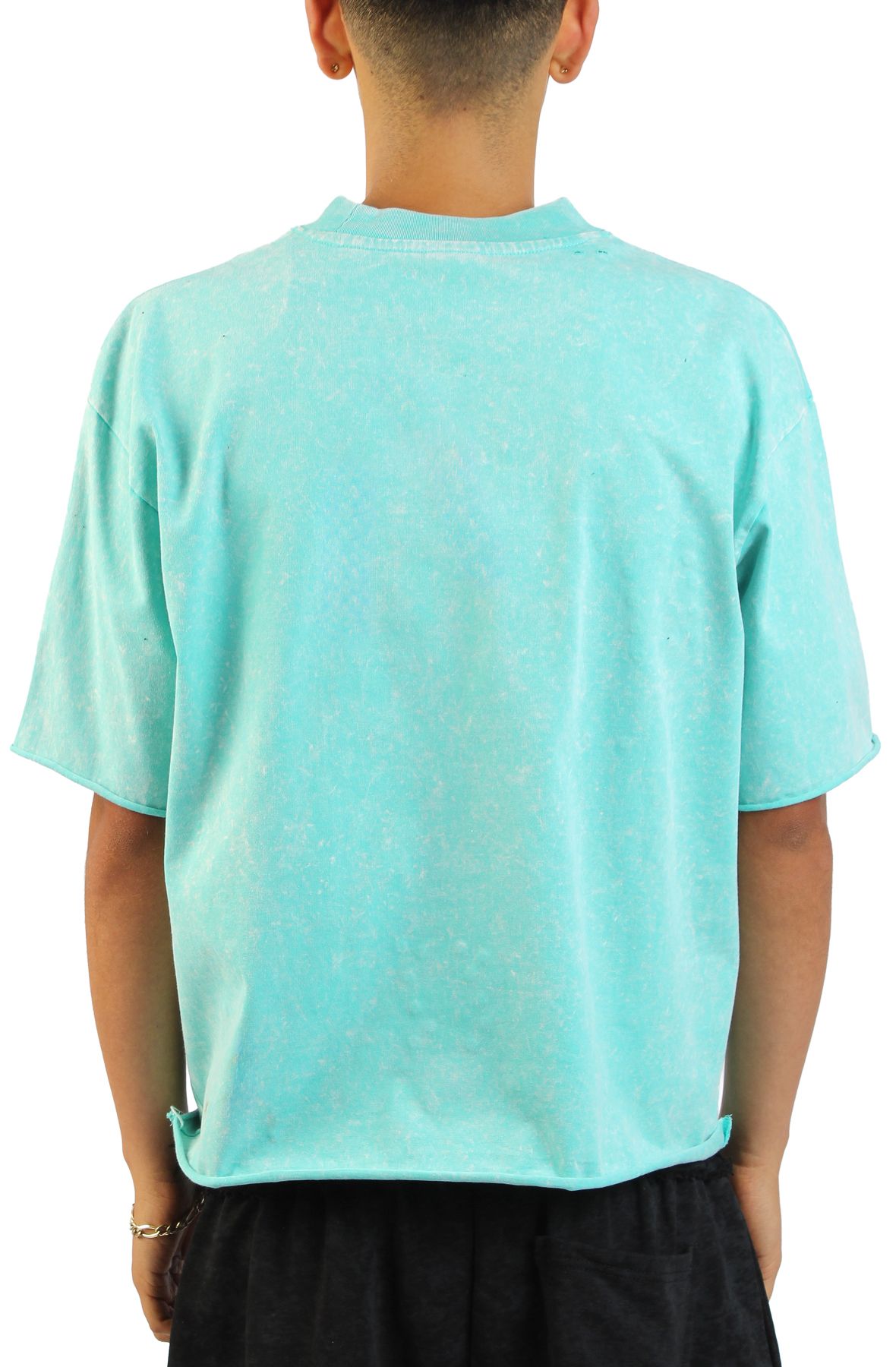 REBEL MINDS Diamond in the Rough T-Shirt 610-31125JADE - Shiekh