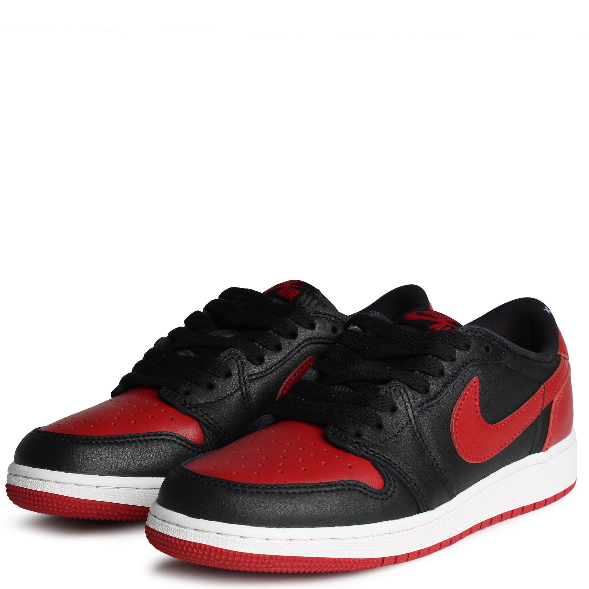 Nike Air Jordan 1 Low ブラック/レッド Jordan NIKE AIR JORDAN 1 LOW ブラックxレッド メンズ スニーカー
