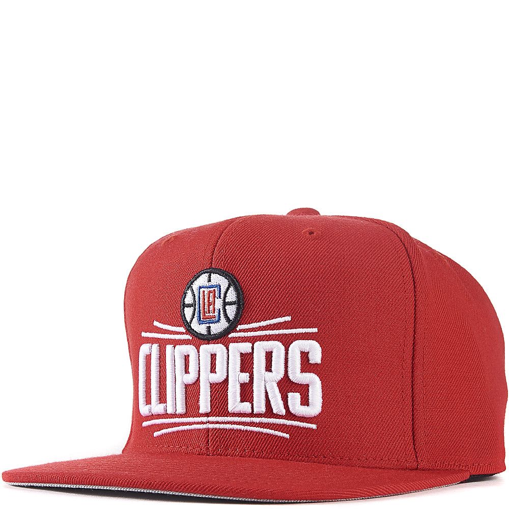 Los Angeles Clippers Fitted Red