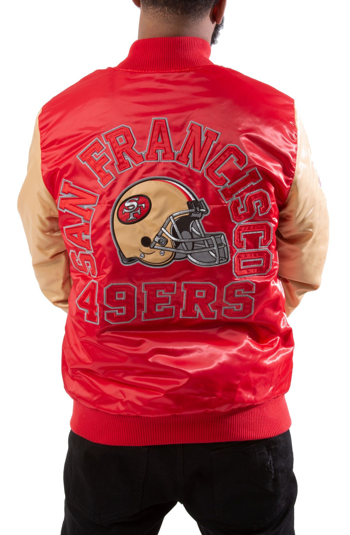 SAN FRANCISCO 49ERS NFL JACKET LS1L0450-SNF