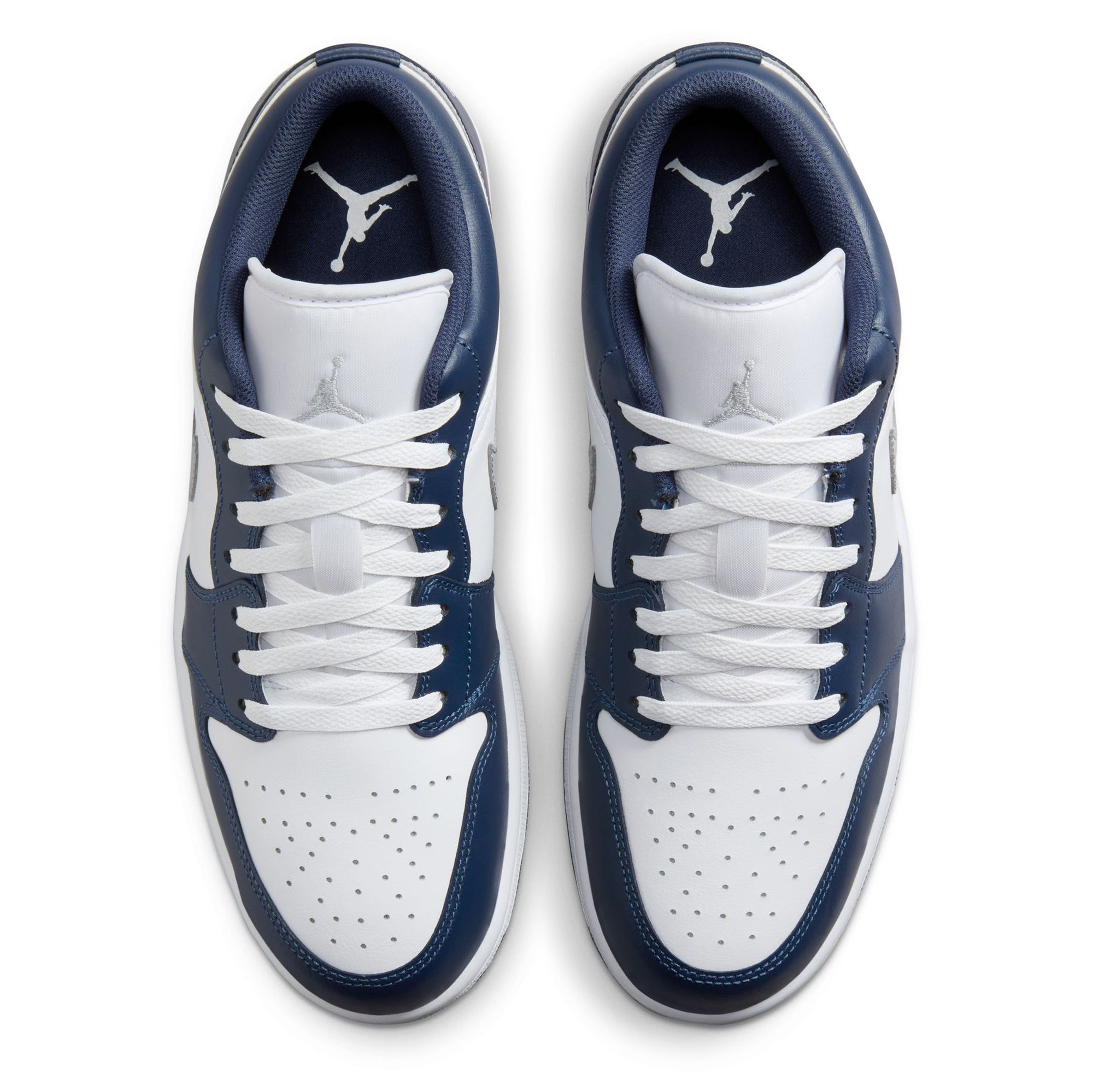 Navy white jordan 1 best sale