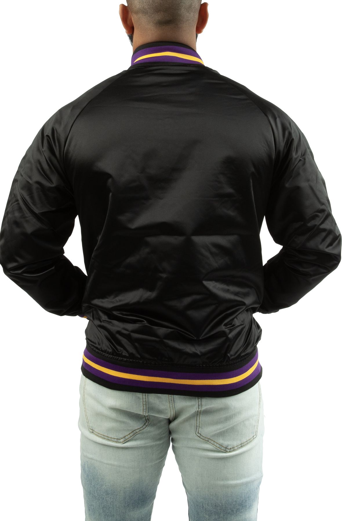 MITCHELL AND NESS Los Angels Lakers Lightweight Satin Jacket