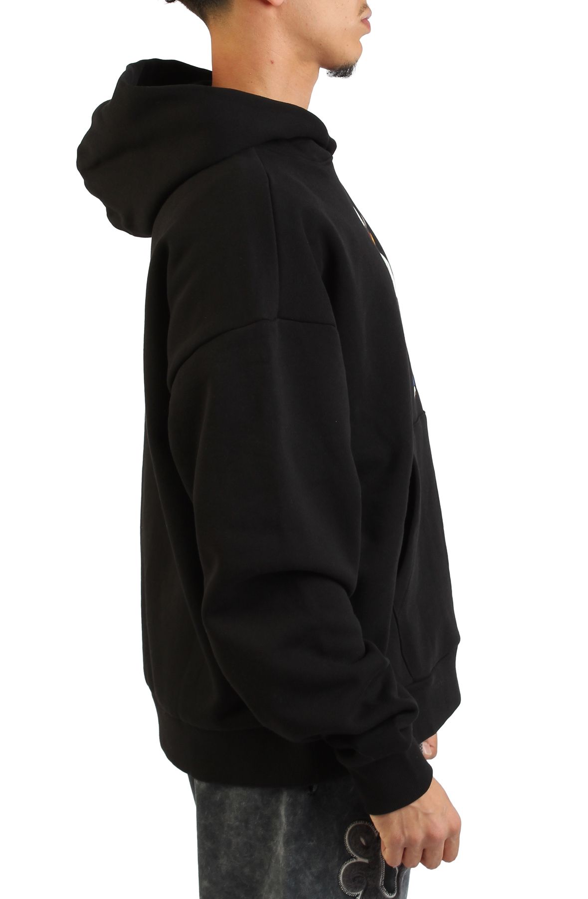 MARKET Hee-Haw Bear Hoodie MKT25FW-HD0253BLK - Shiekh
