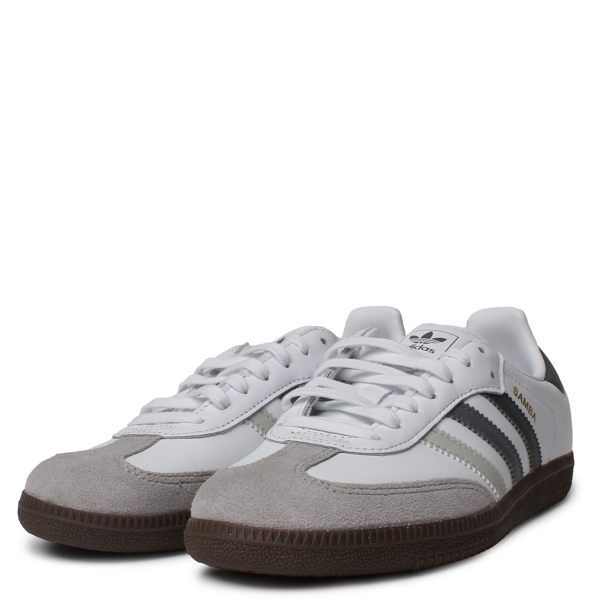adidas Samba OG Cloud White Core Black (GS) IE3675 Brand New