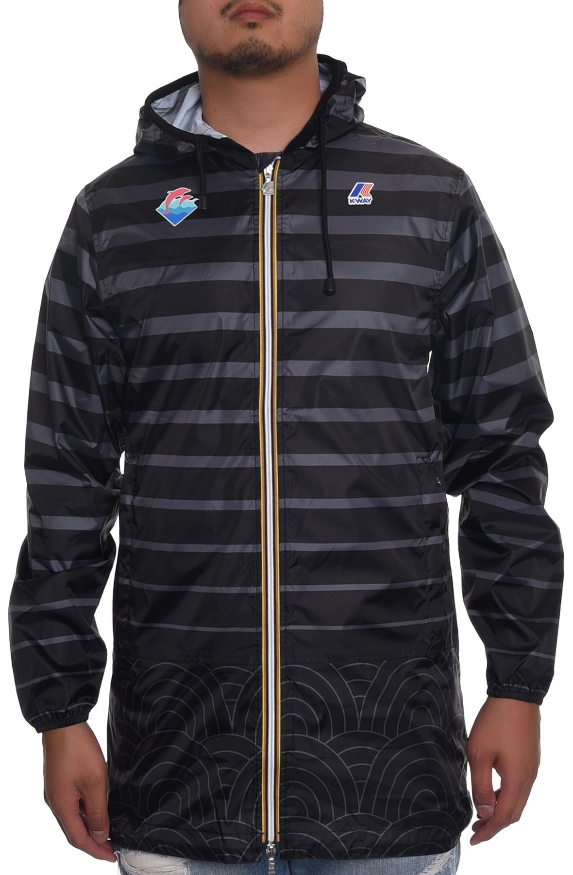 pink k way jacket